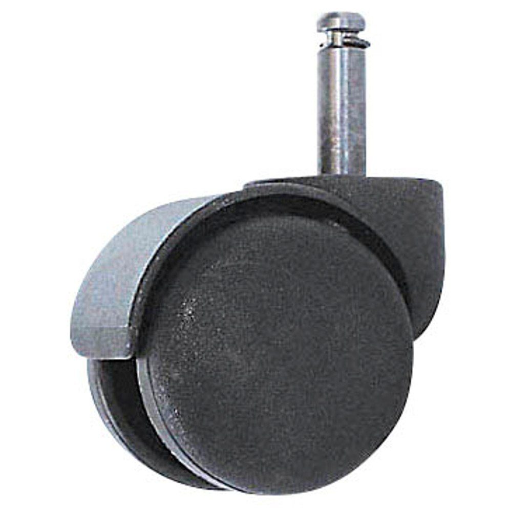 Nowy Styl Stuhlrolle 5 Stuhlrollen Ersatzrollen für weiche Böden 20x11x50mm