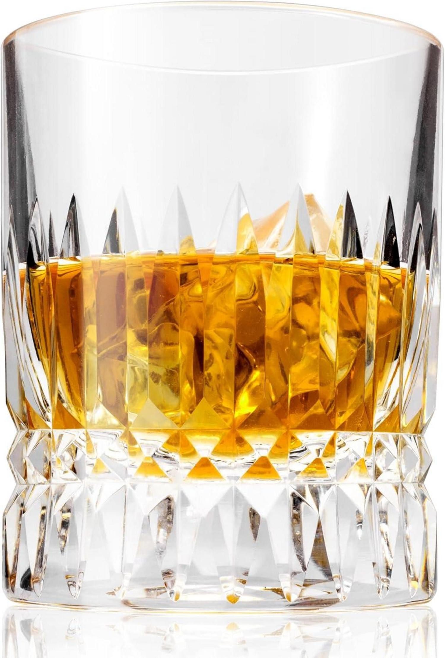 Whiskyglas Handgeschliffen Kristall Whisky Gläser 270ml Whiskey Becher