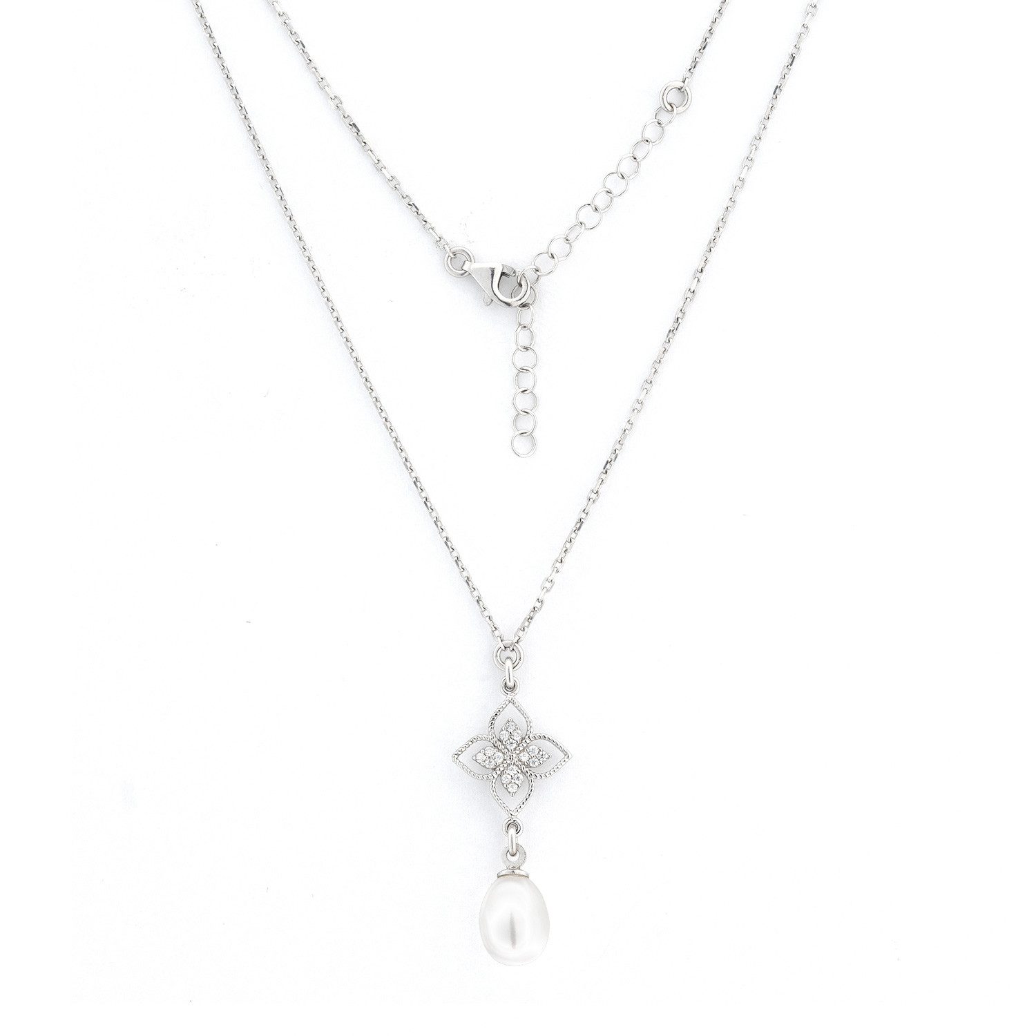 Silberkette Damen Collier 925 Sterlingsilber