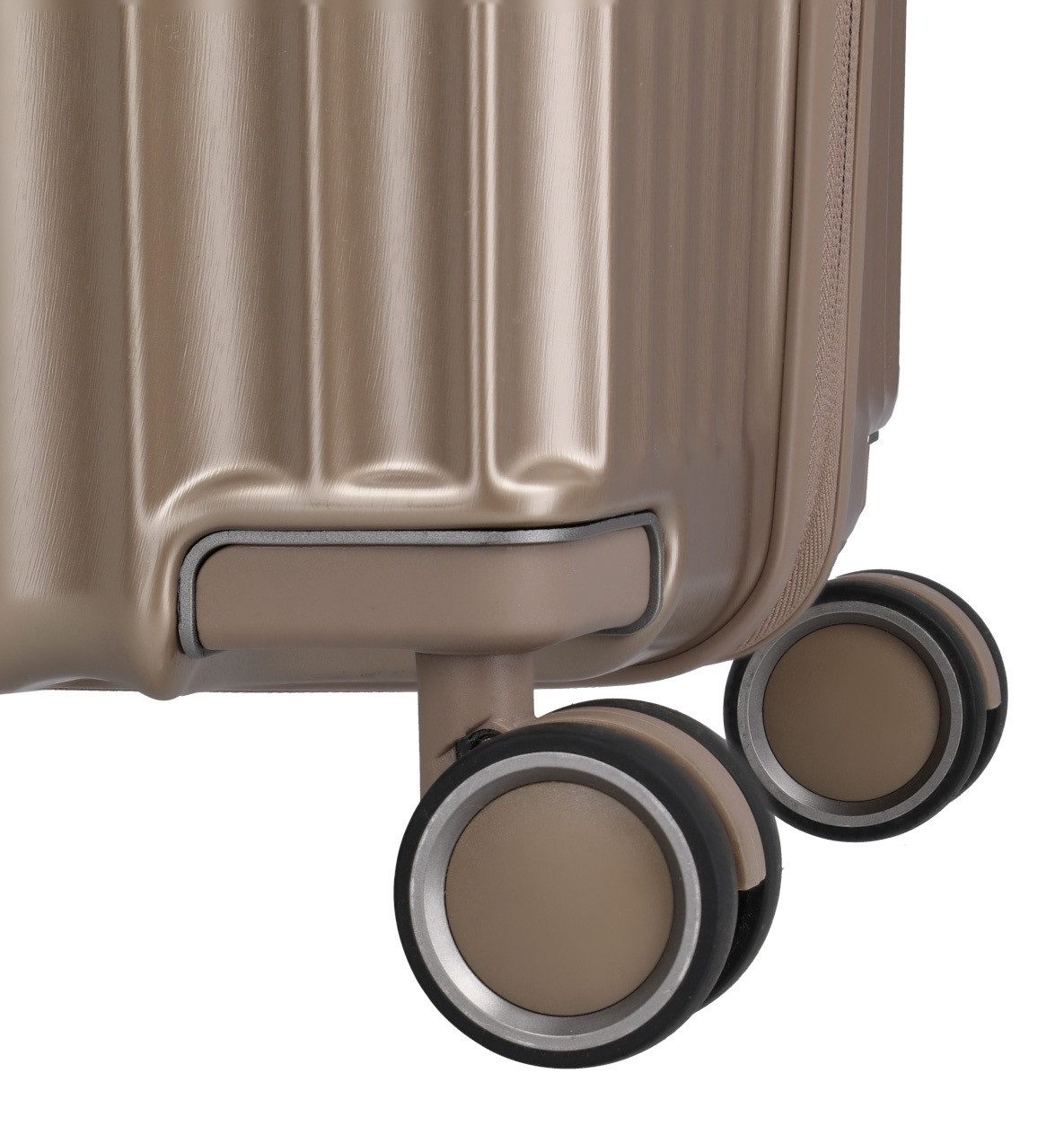 travelite Trolleyset PAROS 3-teilig, 4 Rollen, (Set, 3 tlg), Volumenerweiterung – ideal für Hand- und Aufgabegepäck