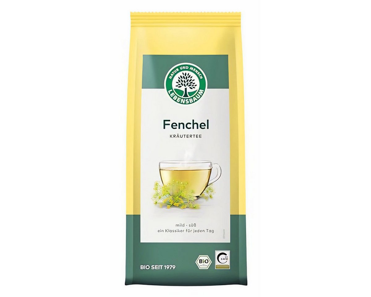 leben Tee LEBENSBAUM BIO Fenchel loser Tee im Beutel 150g