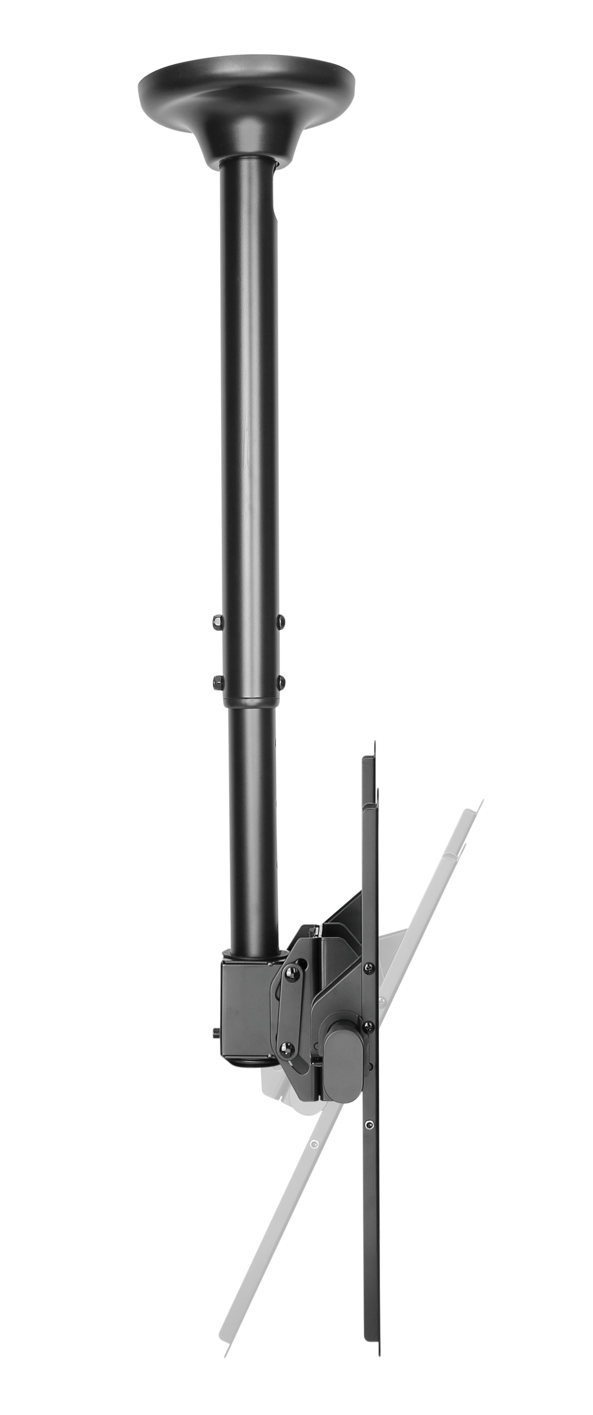 HALTERUNGSPROFI Deckenhalterung DH4002 TV-Deckenhalterung, Deckenmontage, Zoll, Drehbar) (bis Höhenverstellbar, 70,00