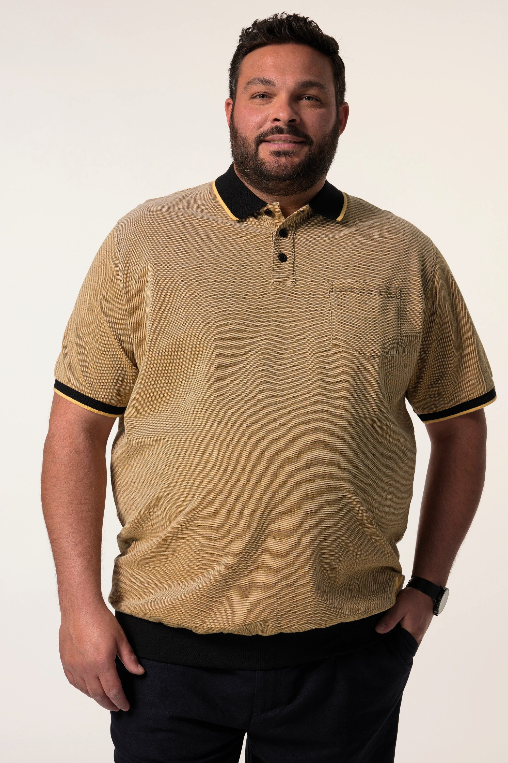 Men Plus Poloshirt Men+ Poloshirt Halbarm günstig online kaufen