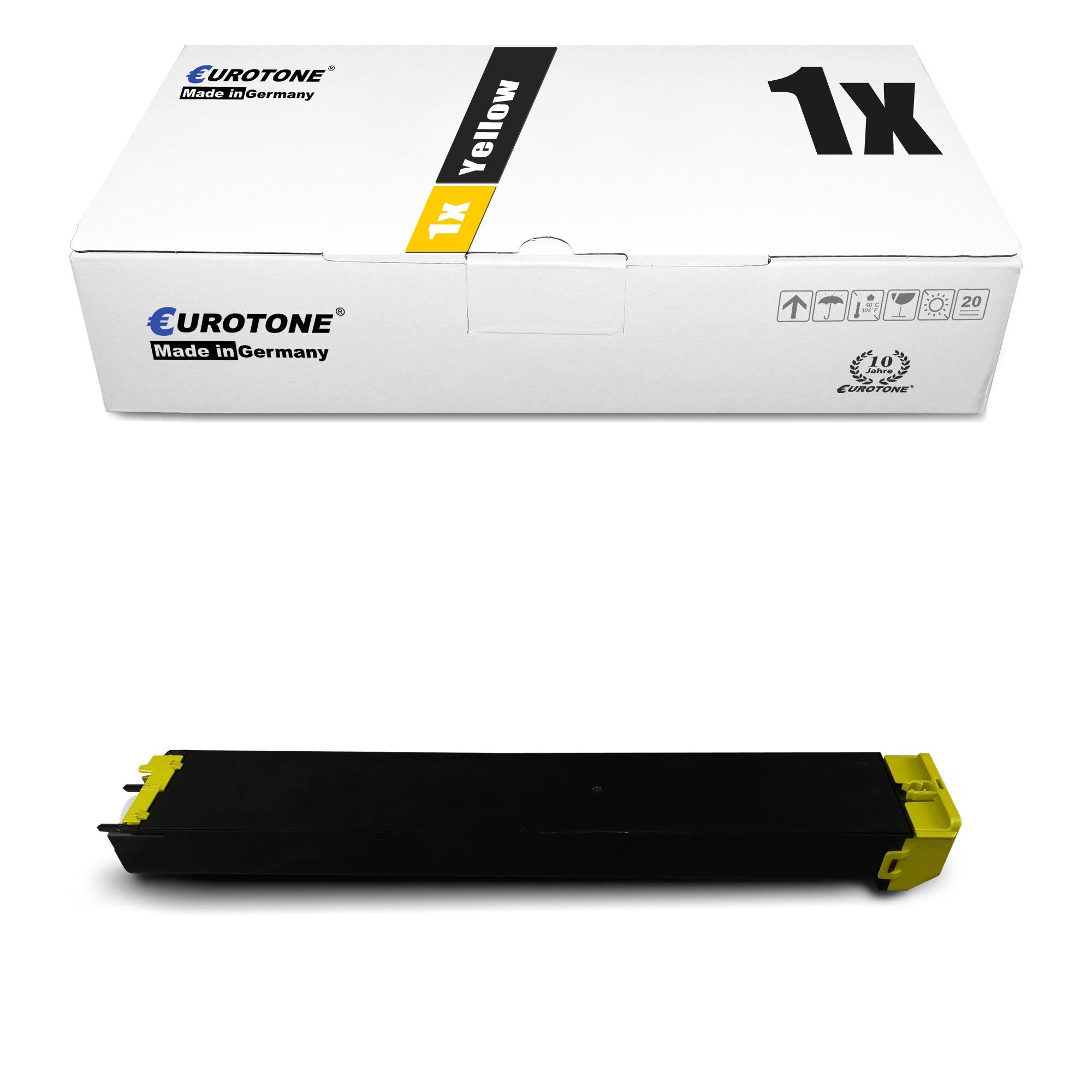 Eurotone Tonerkartusche Toner ersetzt Sharp MX-23 GTYA Yellow