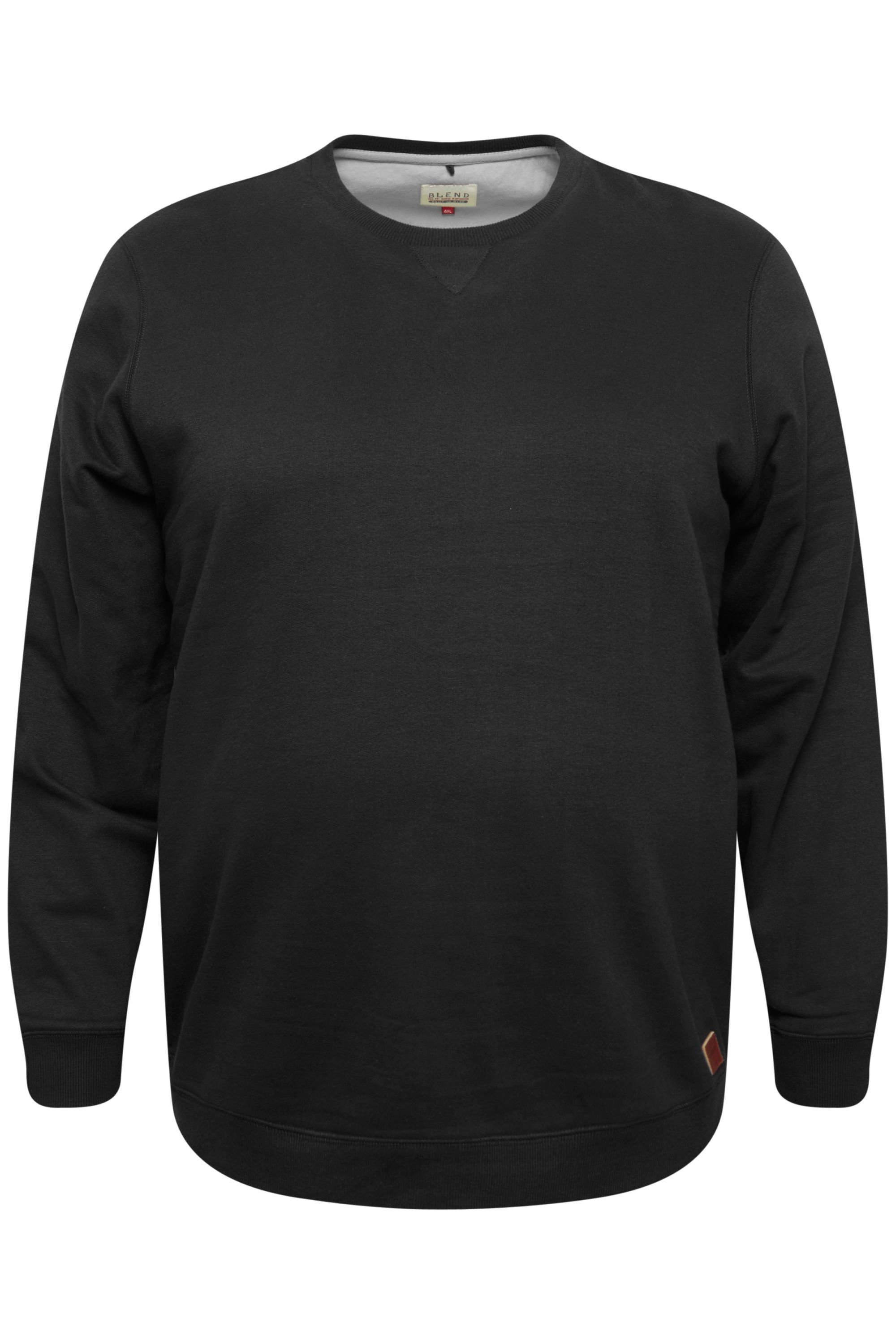 Blend Longpullover BHAlex Big & Tall Klassisches Sweatshirt mit Rundhalsaus günstig online kaufen