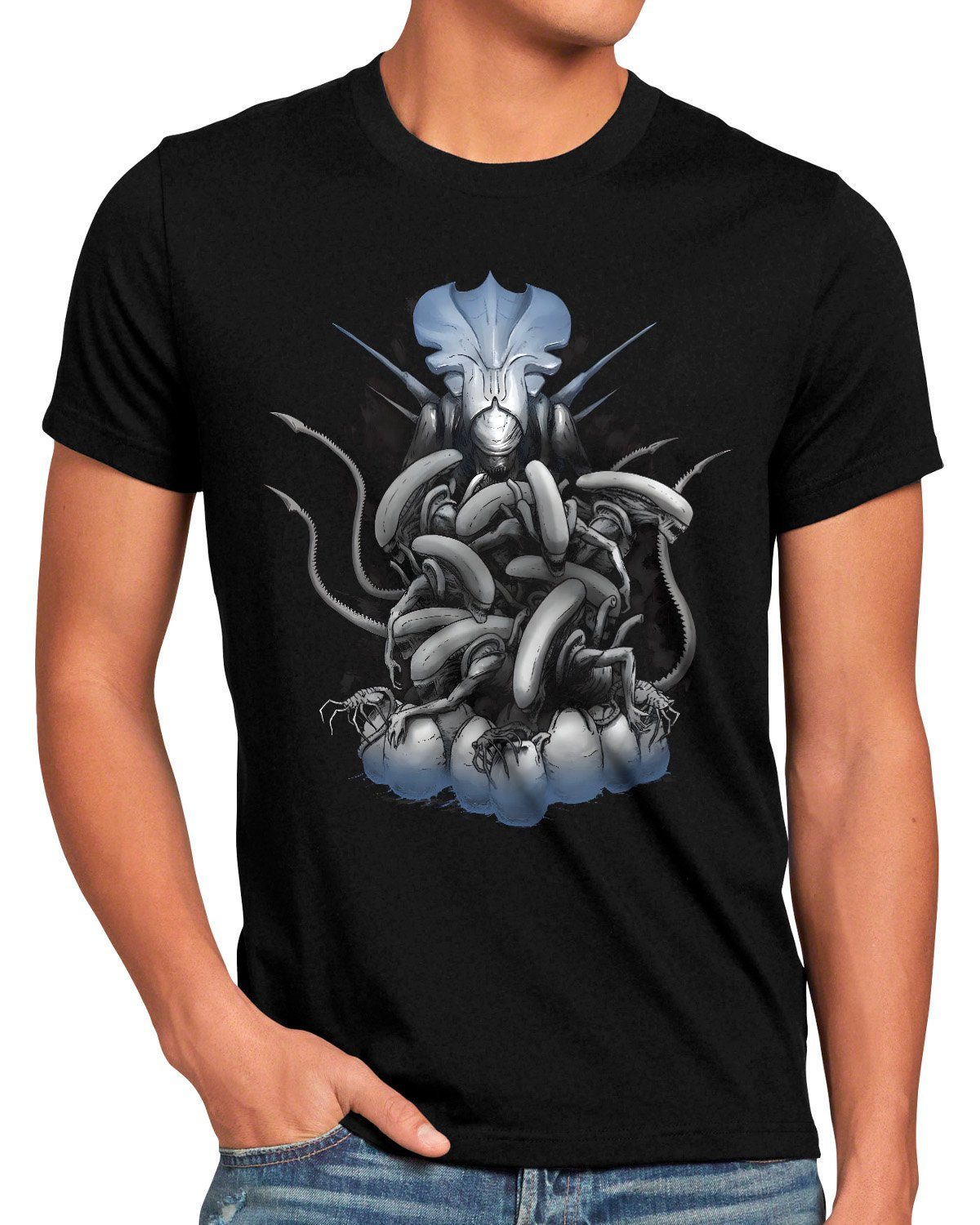 ridley Print-Shirt Herren alien scott Species style3 predator Higher T-Shirt xenomorph