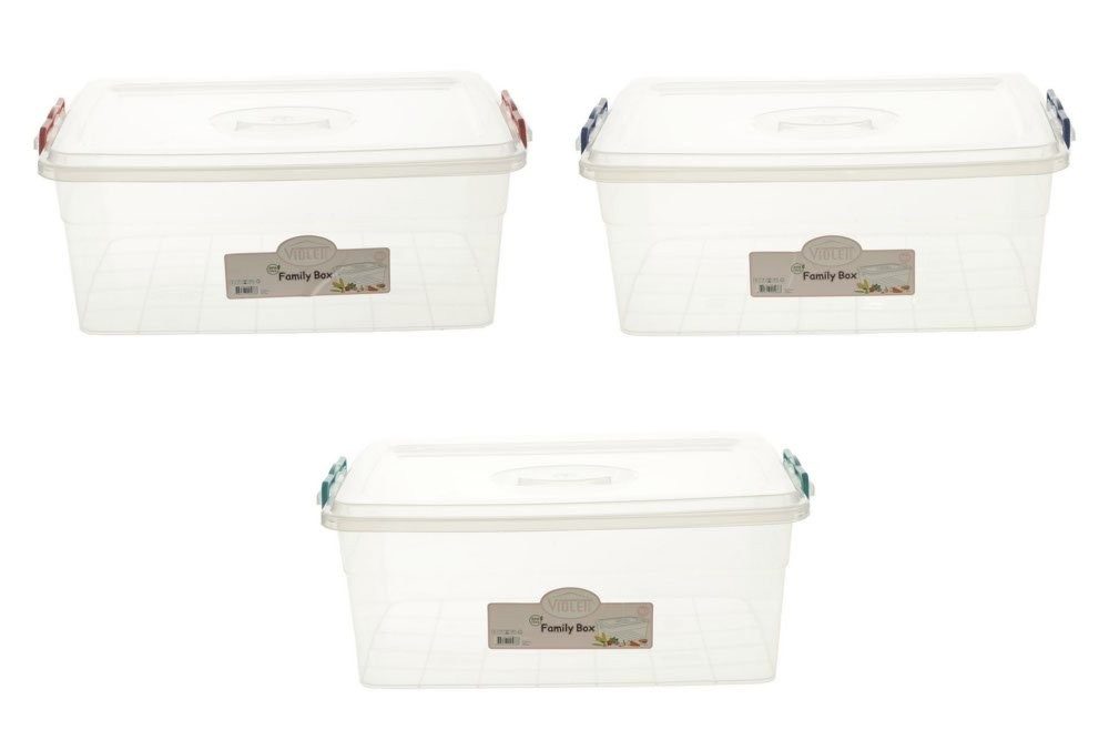 Dekonaz Aufbewahrungsbox Kunststoff-Aufbewahrungsbox 18 Liter (10 günstig online kaufen