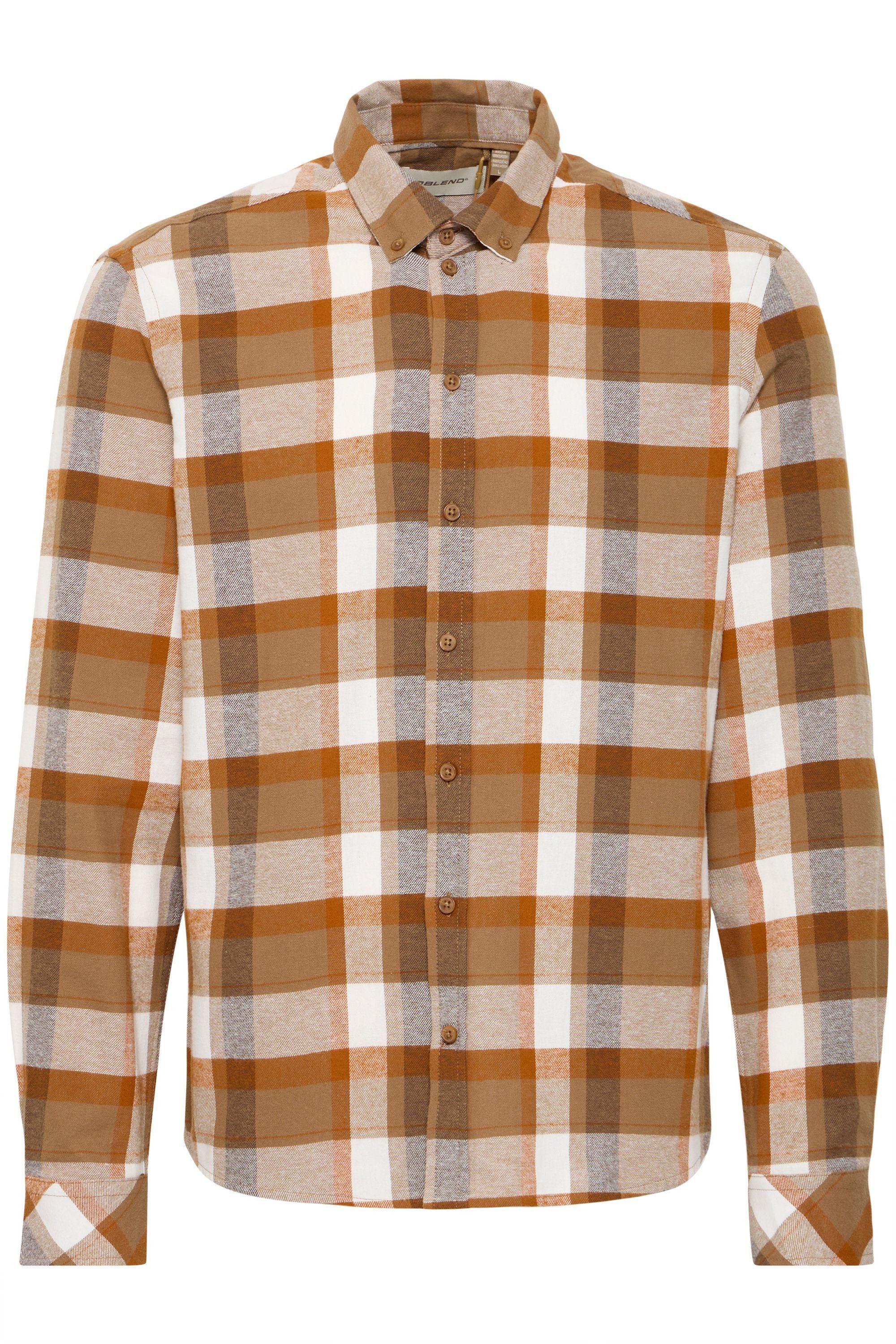 Blend Langarmhemd BHShirt Lässiges kariertes Langarmhemd günstig online kaufen