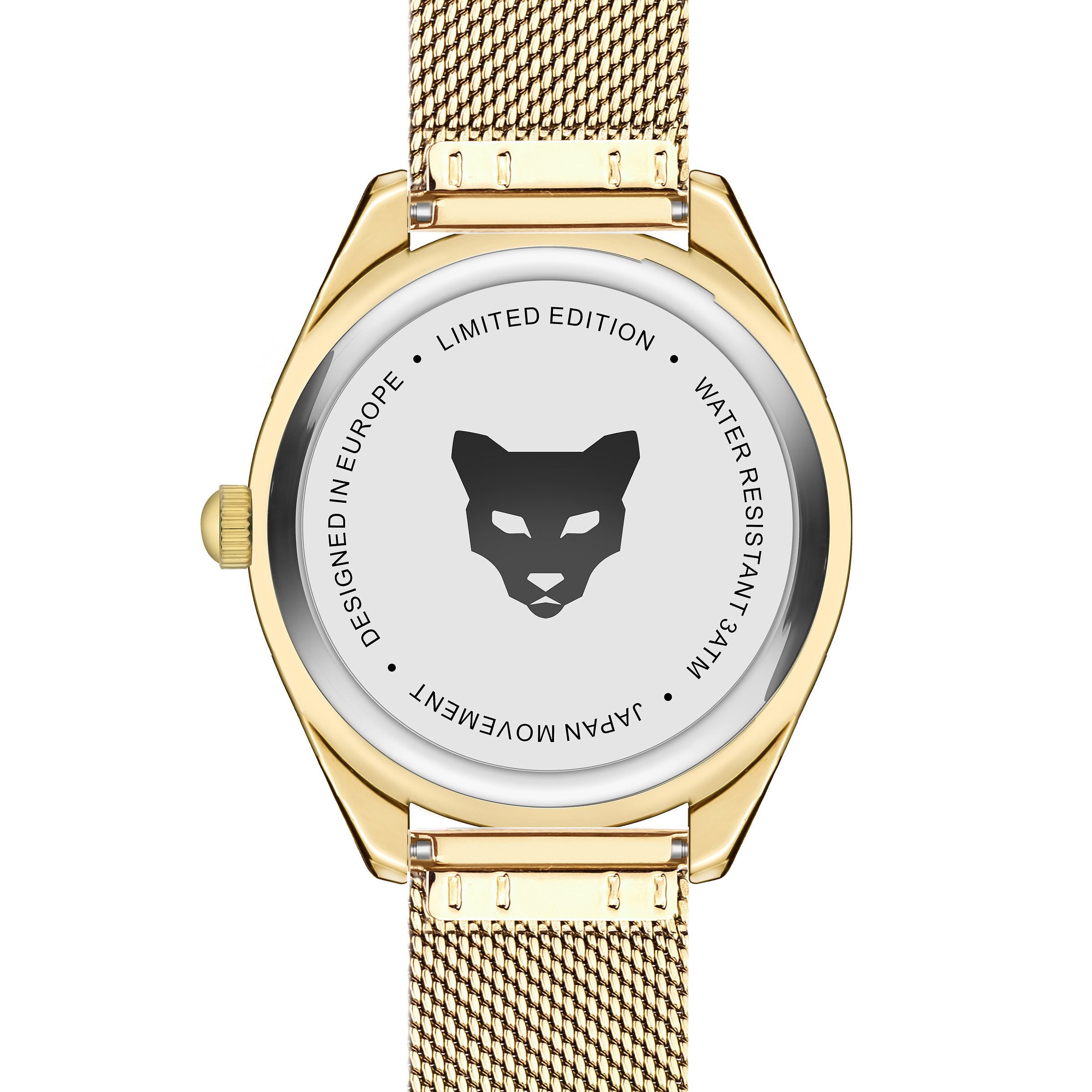 MARC LAUDER Quarzuhr ME7-B038G Marrakesch Gold Mesh