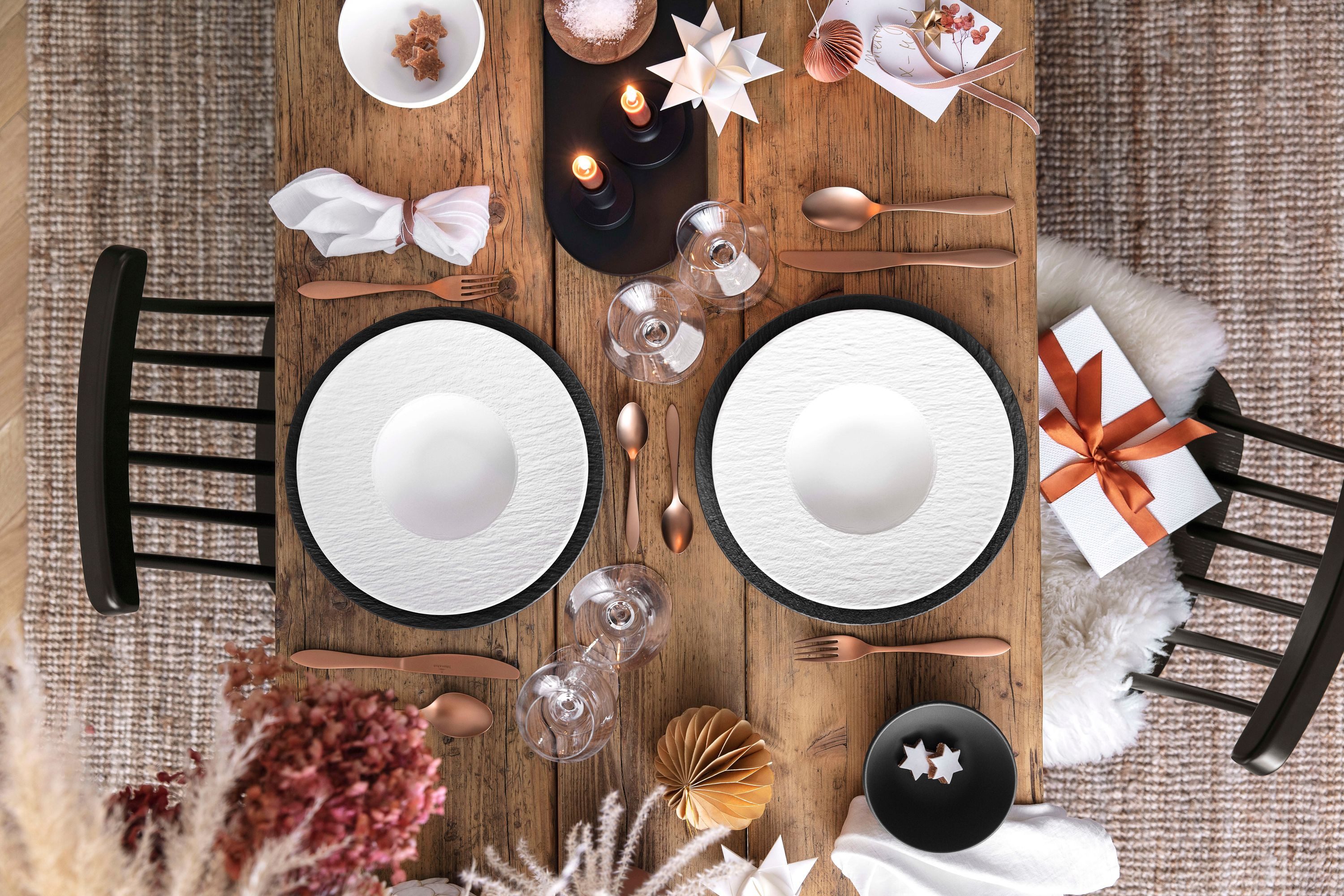 Villeroy & Boch Pastateller Manufacture Rock blanc Pastateller 29 cm – Bild 4 von 4