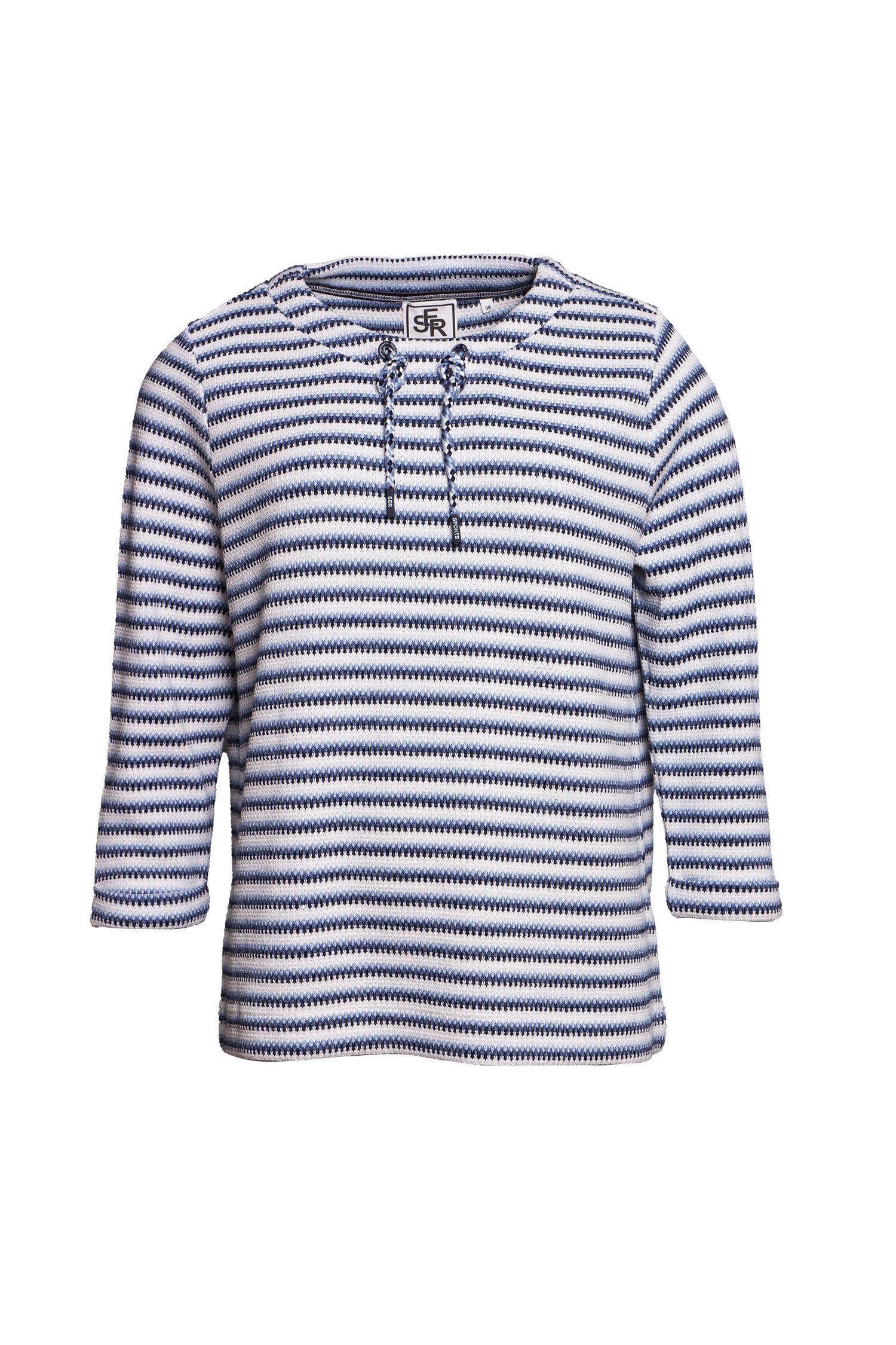 SER 3/4-Arm-Shirt Sweatshirt Struktur W1260102 auch in großen Größen