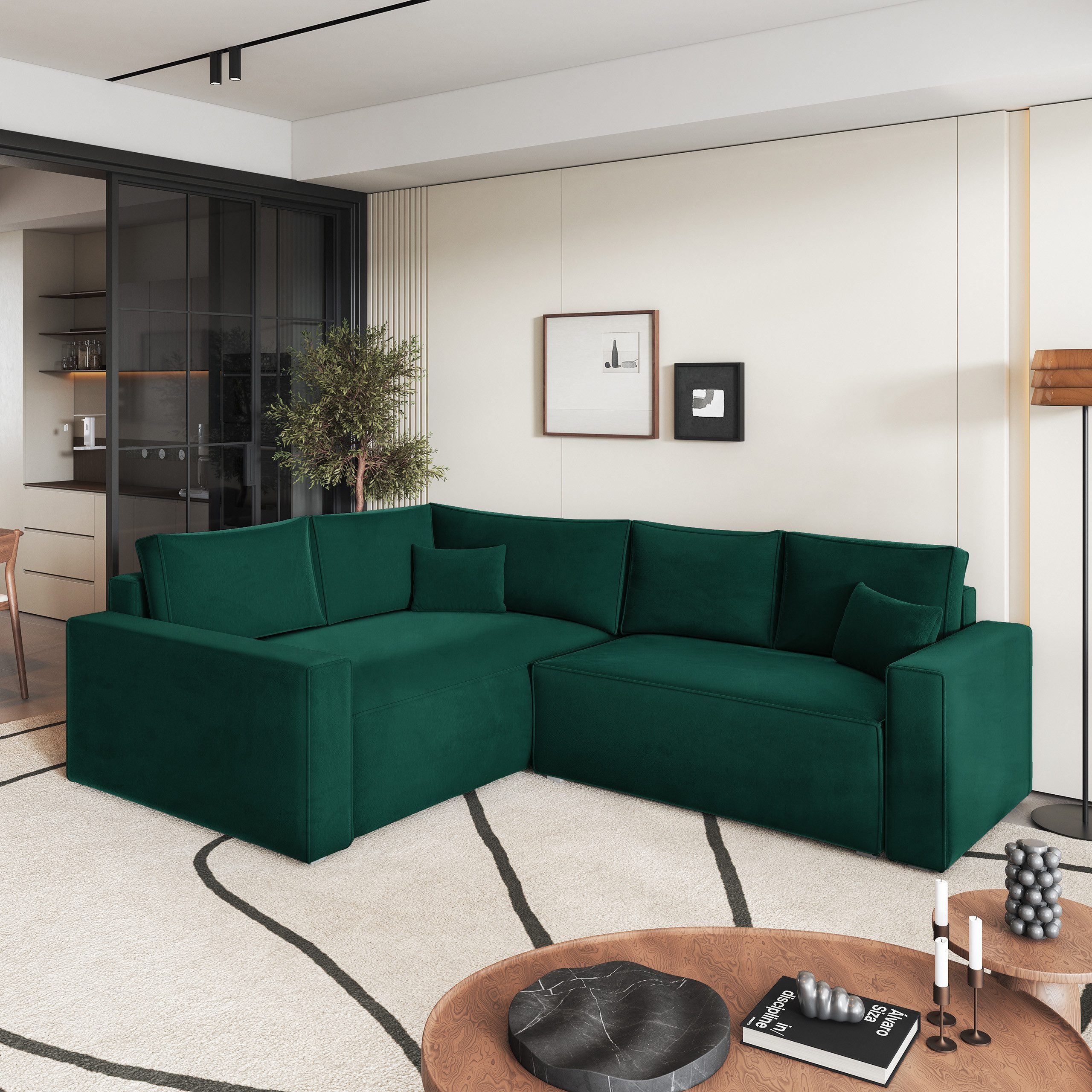 Masseno Ecksofa ERONIS mit Schlaffunktion L-Form, günstig online kaufen