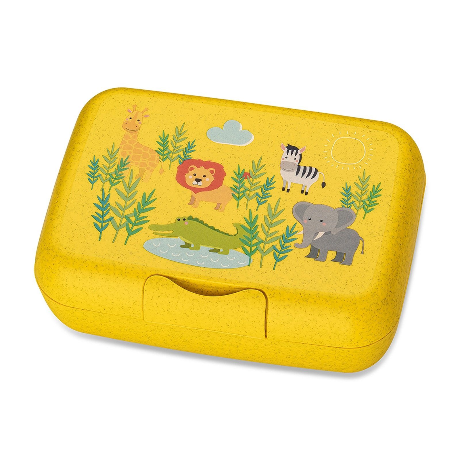 Kinder Kunststoff, (Stück, Lunchbox AFRICA, 1-tlg), mit Brotdose L KOZIOL Lunchbox Trennschale CANDY