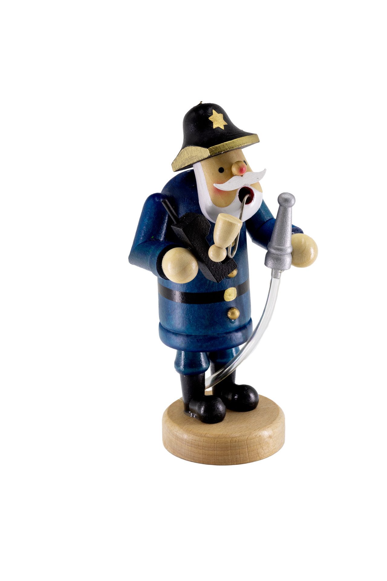 Kaladia Räuchermännchen 30112-14, Feuerwehrmann mit Handy, schicke Dekofigu günstig online kaufen