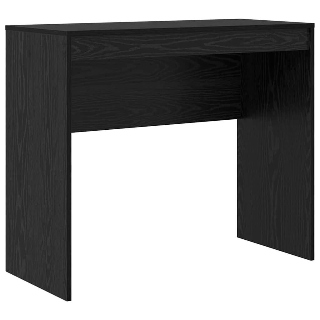 vidaXL Schreibtisch Schreibtisch Schwarz Eichen-Optik 90 x 40 x 76 cm (1-St günstig online kaufen
