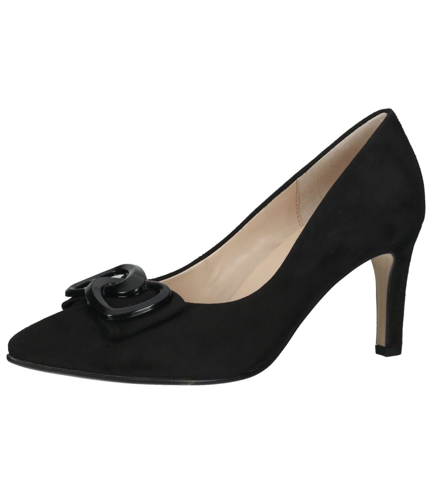 37 High-Heel-Pumps Pumps Veloursleder Gabor / schwarz