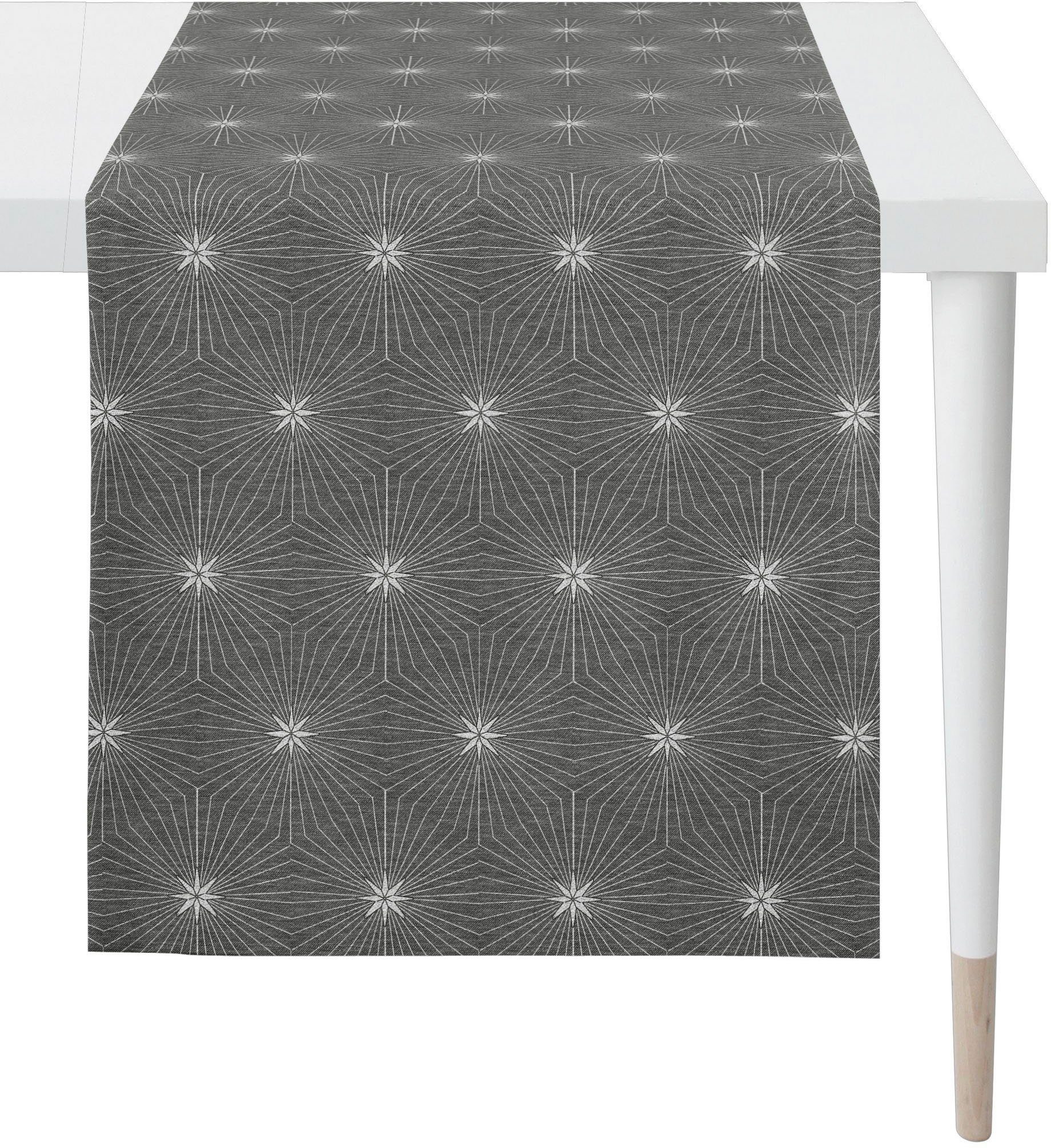 APELT Tischläufer 4710 CHRISTMAS GLAM, Weihnachtsdeko, Weihnachten (1-tlg), Lurex-Jacquardgewebe