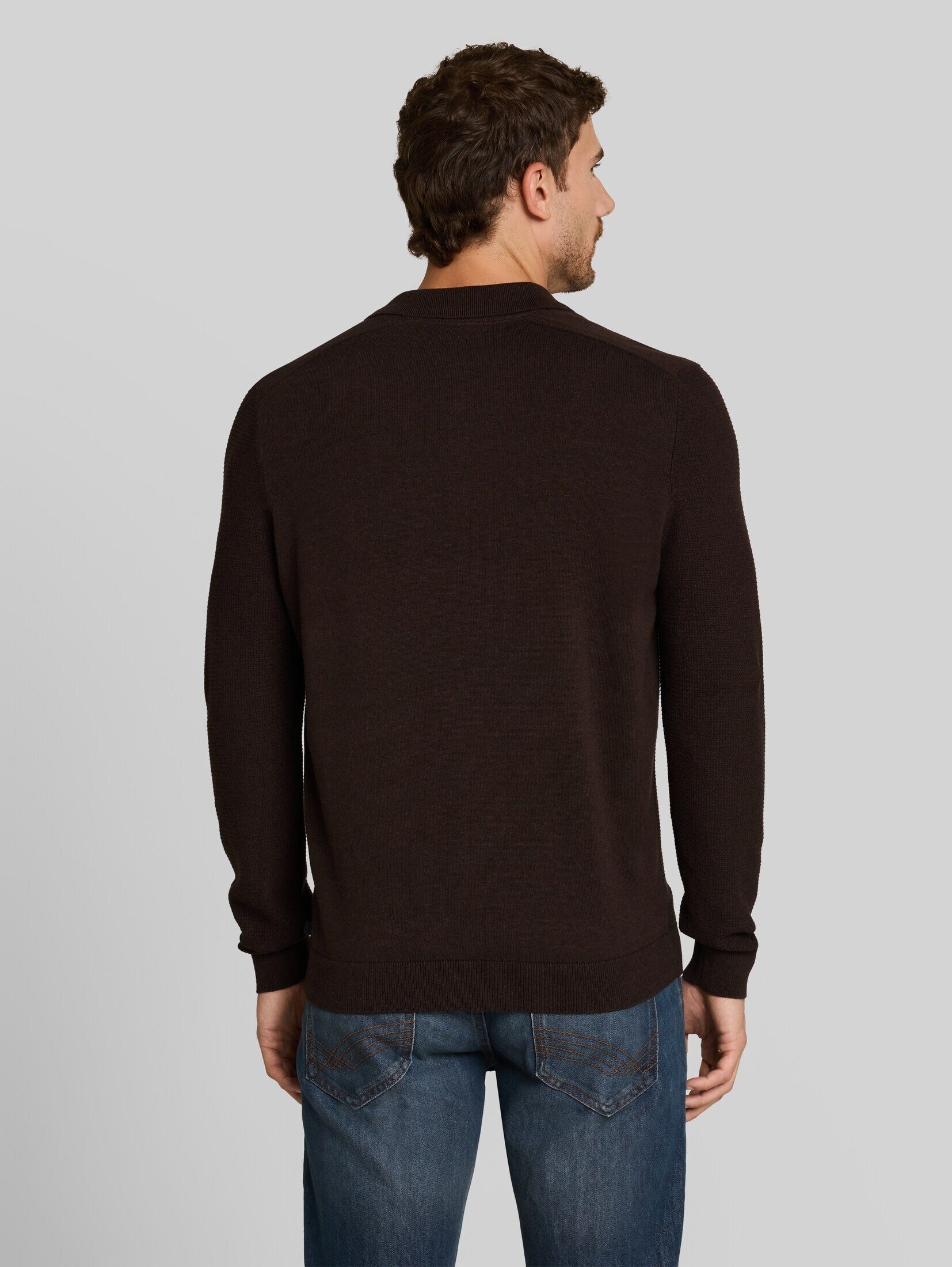 TOM TAILOR Strickpullover Pullover & Strickjacken Strickpullover mit Polokragen