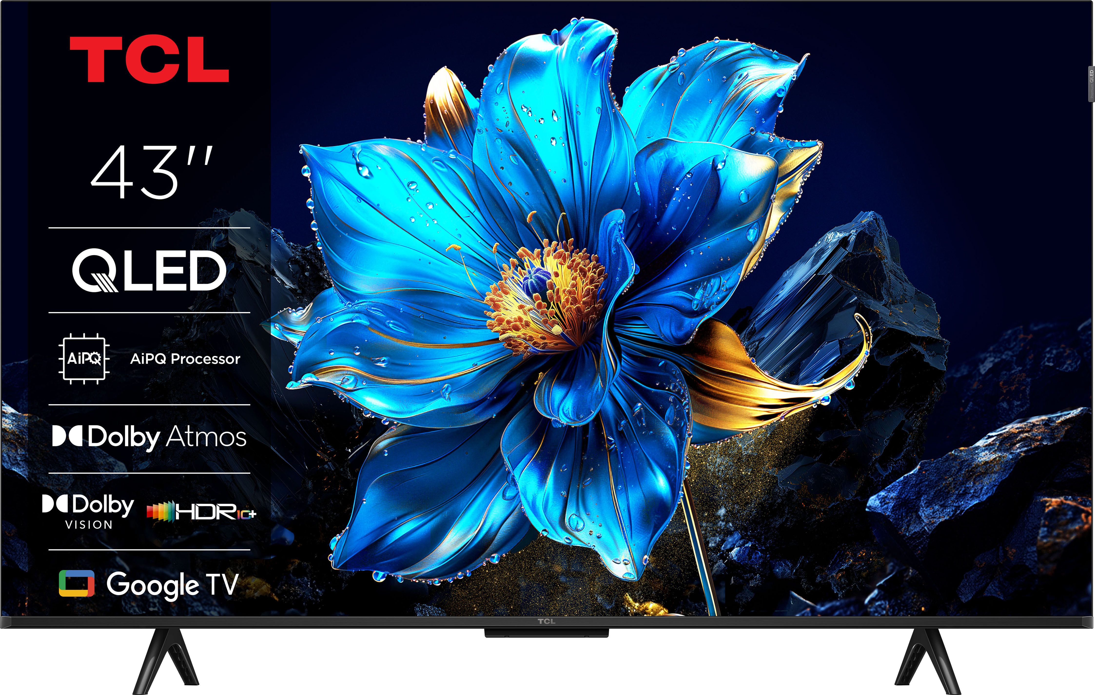 TCL 43P71KX1 QLED-Fernseher (108 cm/43 Zoll, schwarz ! RABATT: 61.56%