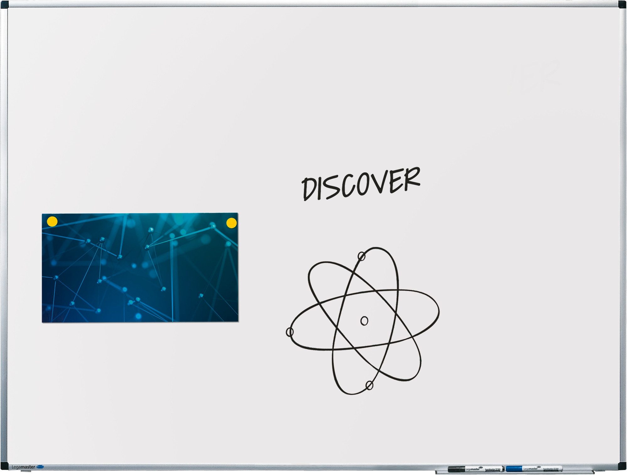 LEGAMASTER Magnettafel Whiteboard Premium 90x120cm
