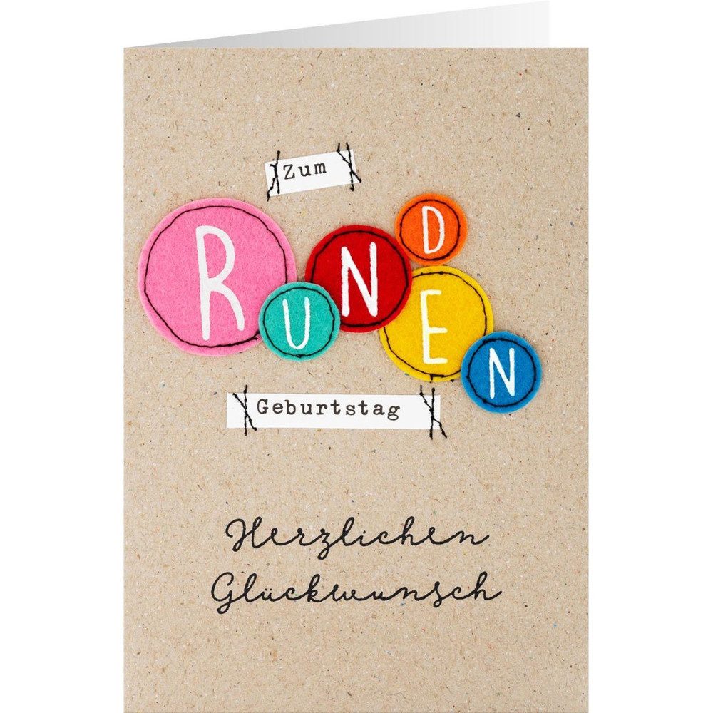 Sheepworld Geburtstagskarten Sheepworld - Gruss&Co - Zum runden Geburtstag - Herzlichen Glückwunsch