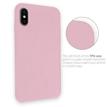 MyGadget Handyhülle Hardcase Hülle für Apple iPhone X / Xs, Schutzhülle Case mit Soft Touch Silikon Finish Cover Stoßfest