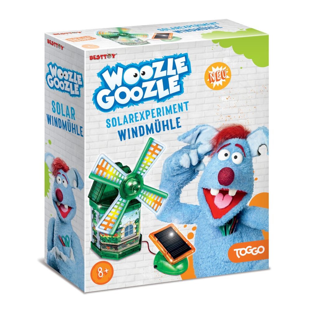Experimentierkasten Woozle Goozle - Solarexperiment Windmühle - Experimentierbaukasten