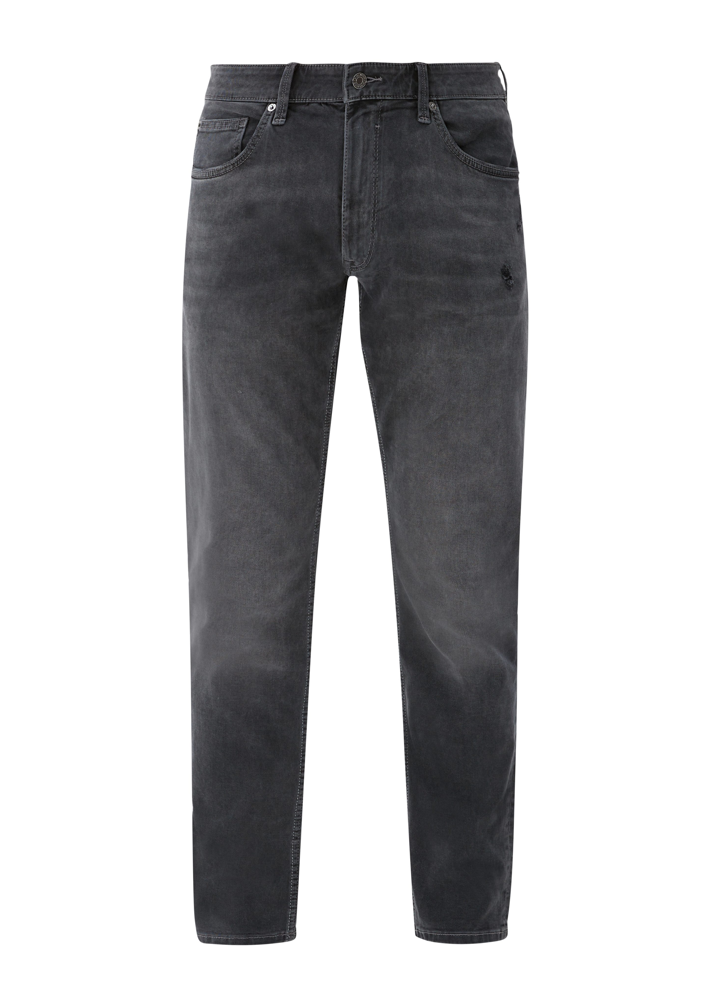 Waschung / / Rise Jeans Slim Mid Leg Stoffhose Keith Slim: s.Oliver / Fit