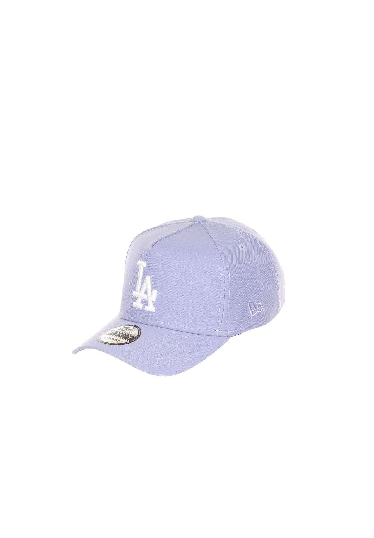 Baseball Cap Los Angeles Dodgers MLB Lavendel White Poly 9Forty A-Frame Snapback Ca