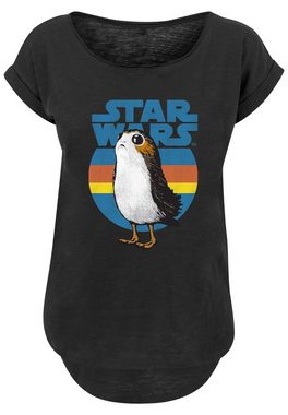 F4NT4STIC T-Shirt 'Star Wars Last Jedi Porg' Print