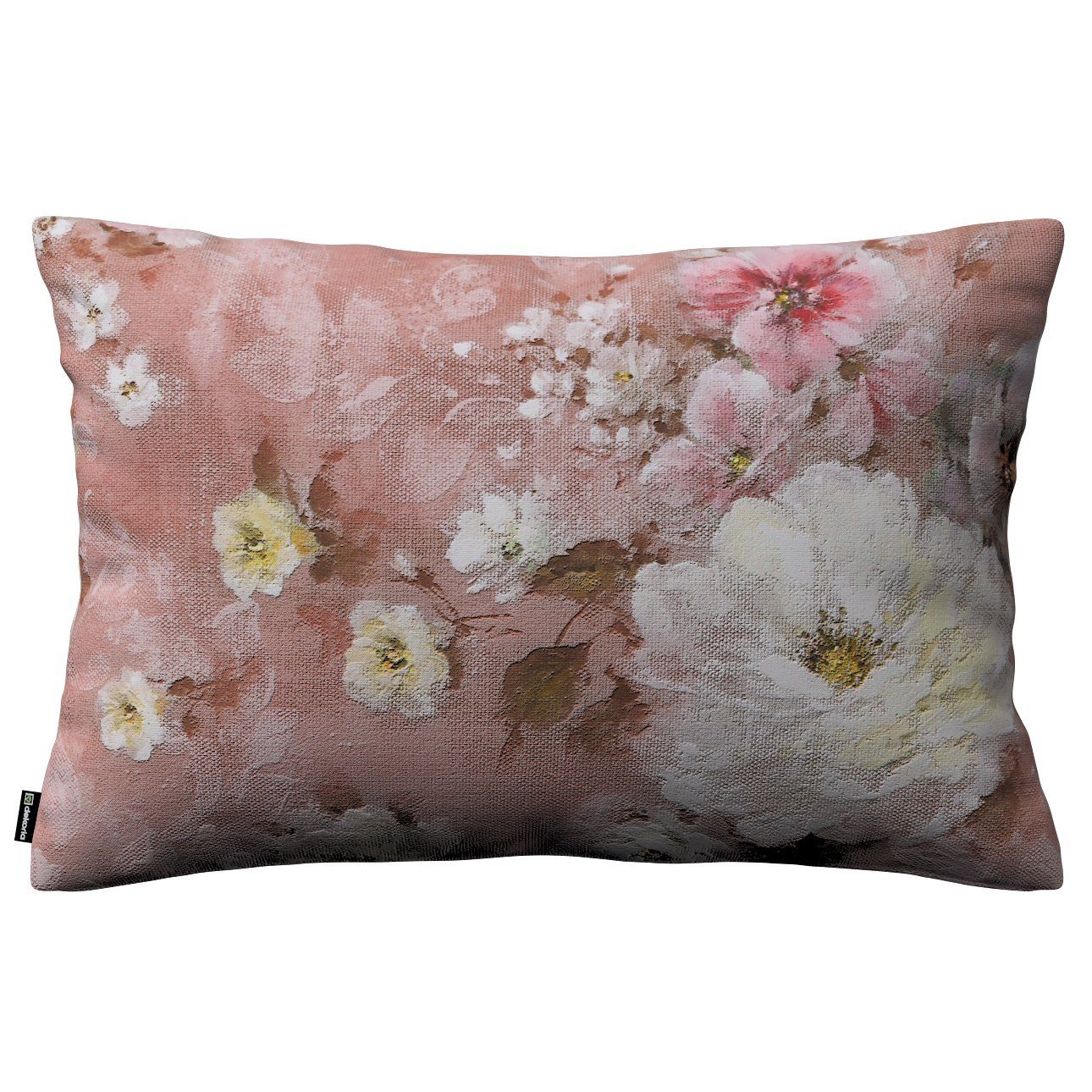 Kissenbezüge Kinga rechteckig, Dekoria Gemustert rosa | Blumenmotive, Flowers