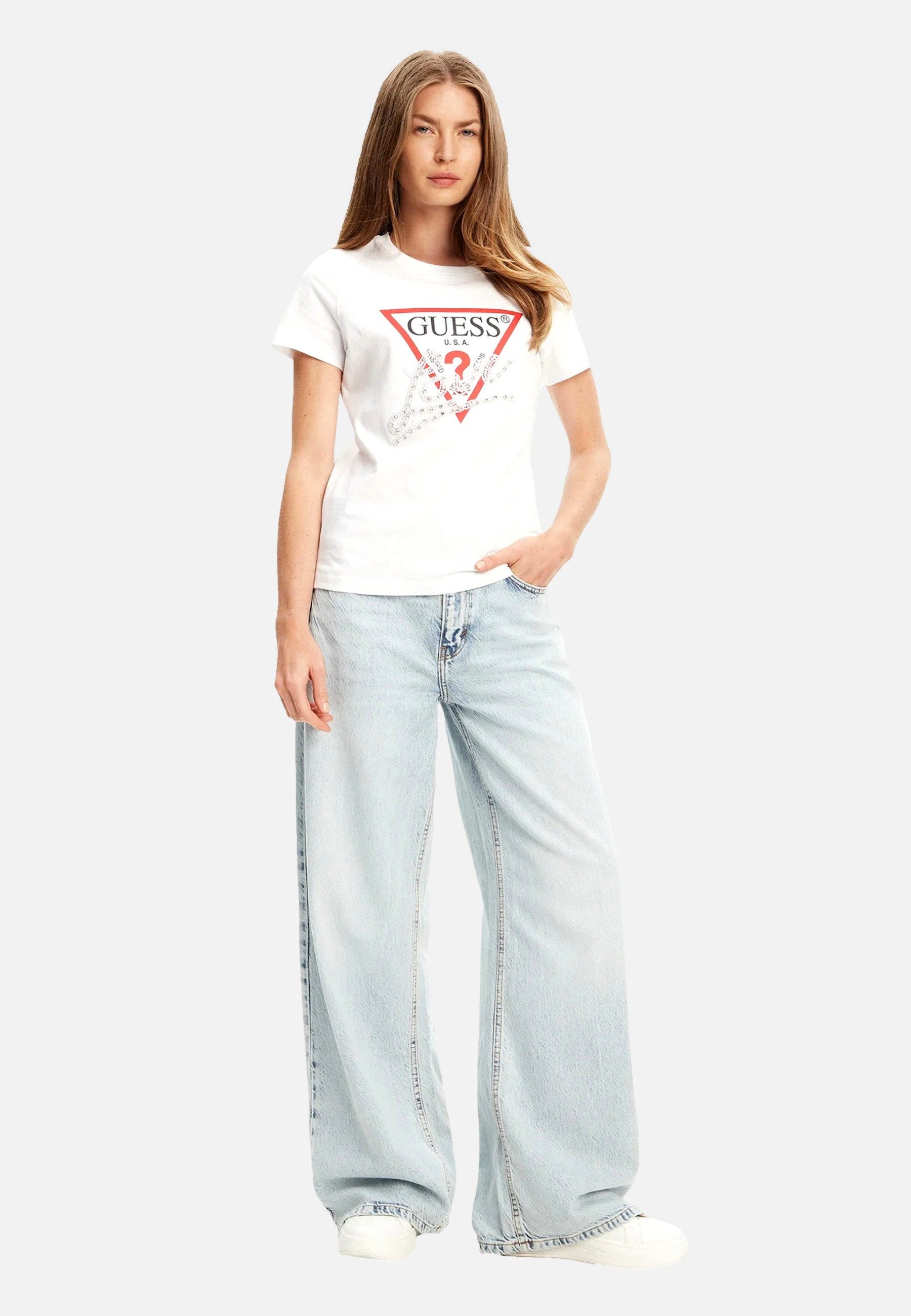 Guess T-Shirt T-Shirt Kurzarmshirt (1-tlg., 1) günstig online kaufen