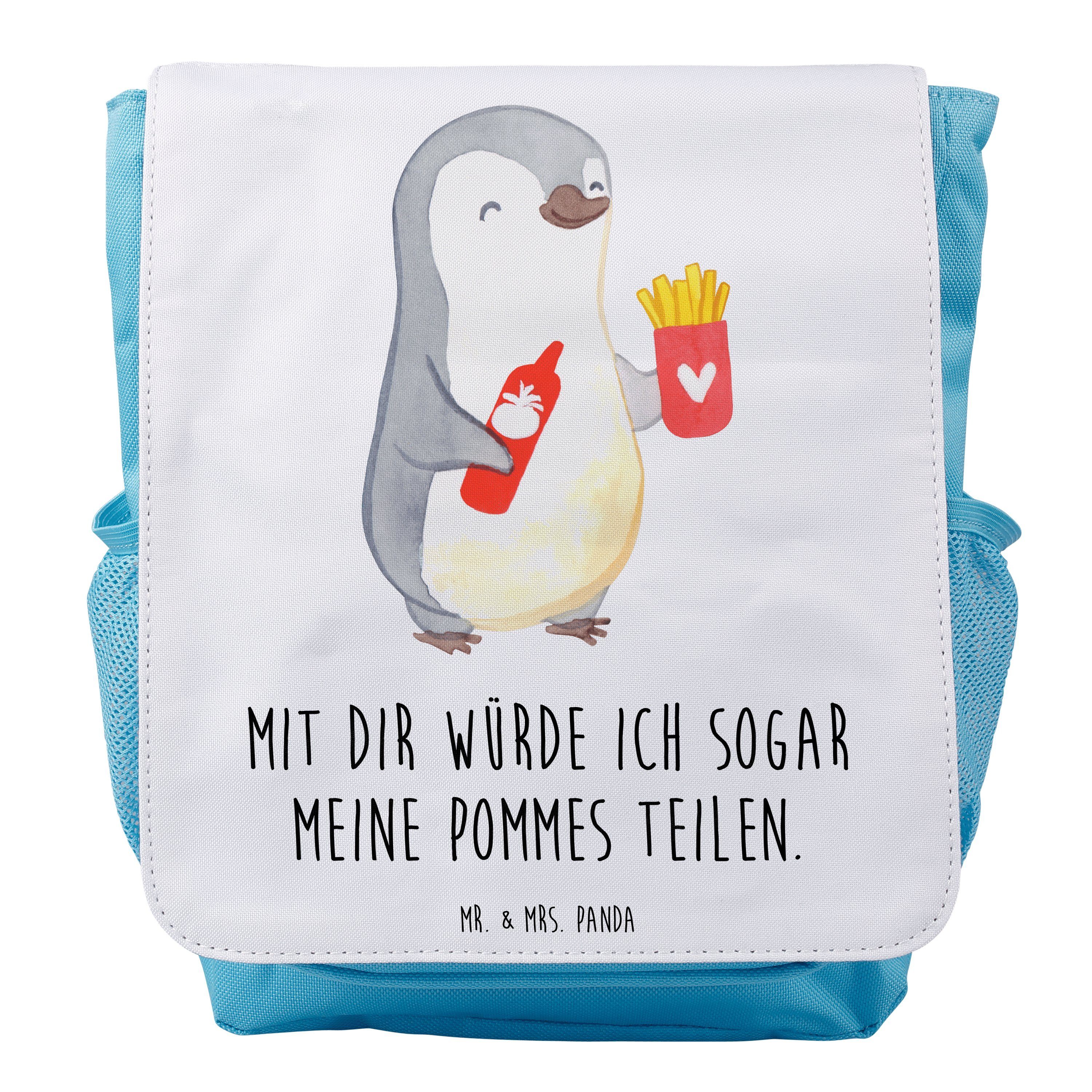 Kids, & Weiß - Pinguin Heiratsantra Panda Ehefrau, - Geschenk, Pommes Mr. Kinderrucksack Mrs. Freund,
