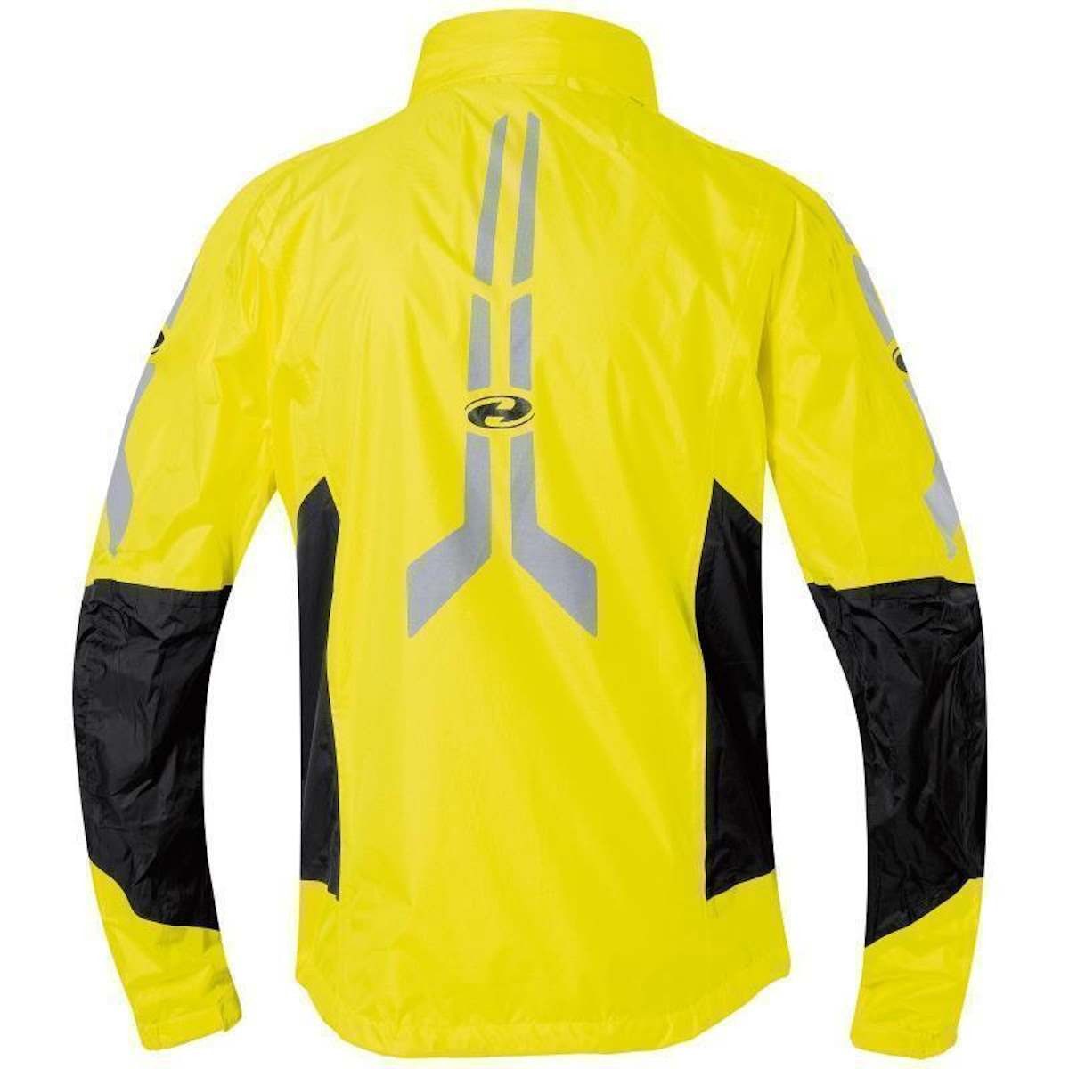 Held Biker Fashion Regenanzug Held Wet Tour Regenjacke schwarz / neongelb