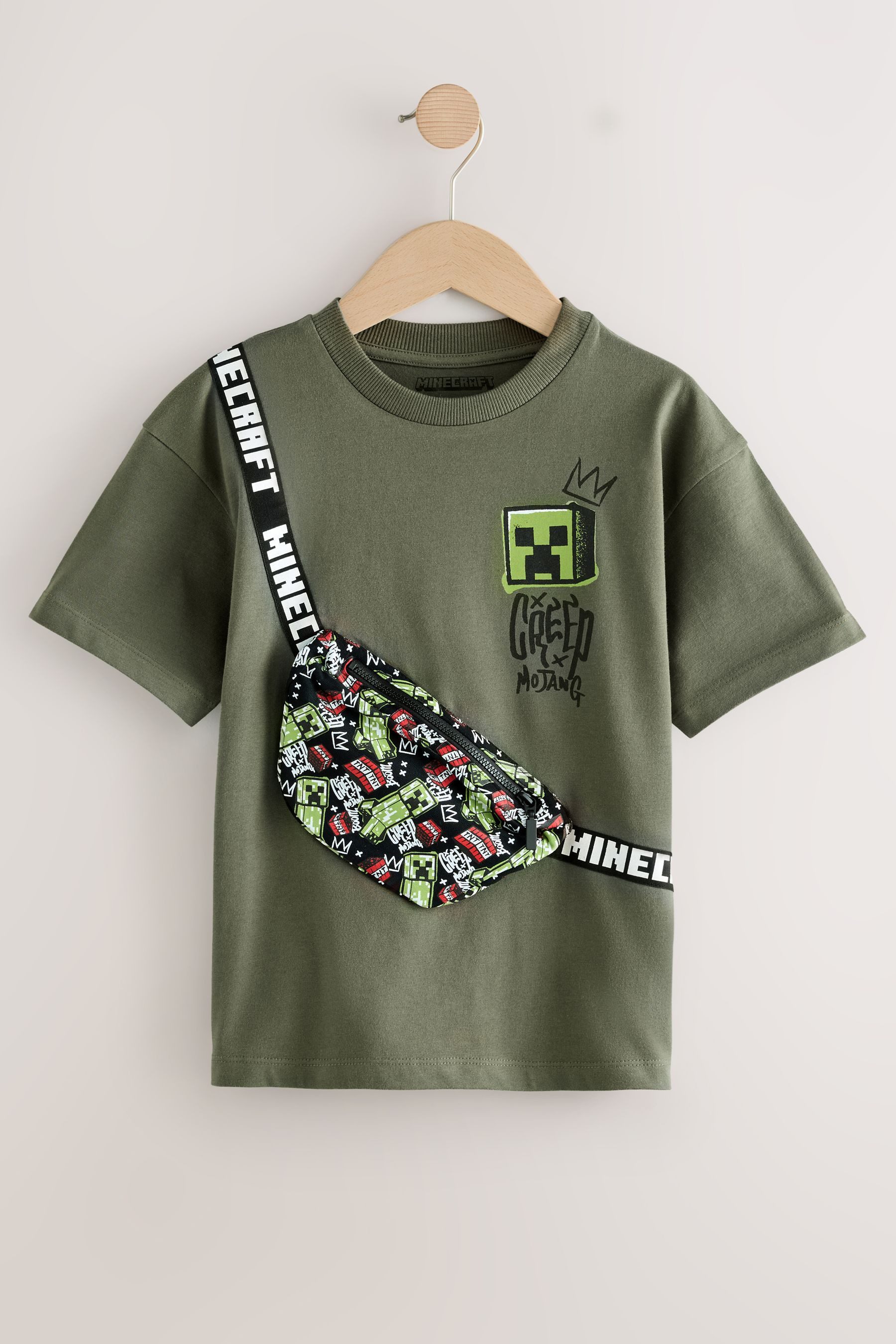 Next T-Shirt Lizenziertes T-Shirt Minecraft Tasche (1-tlg)