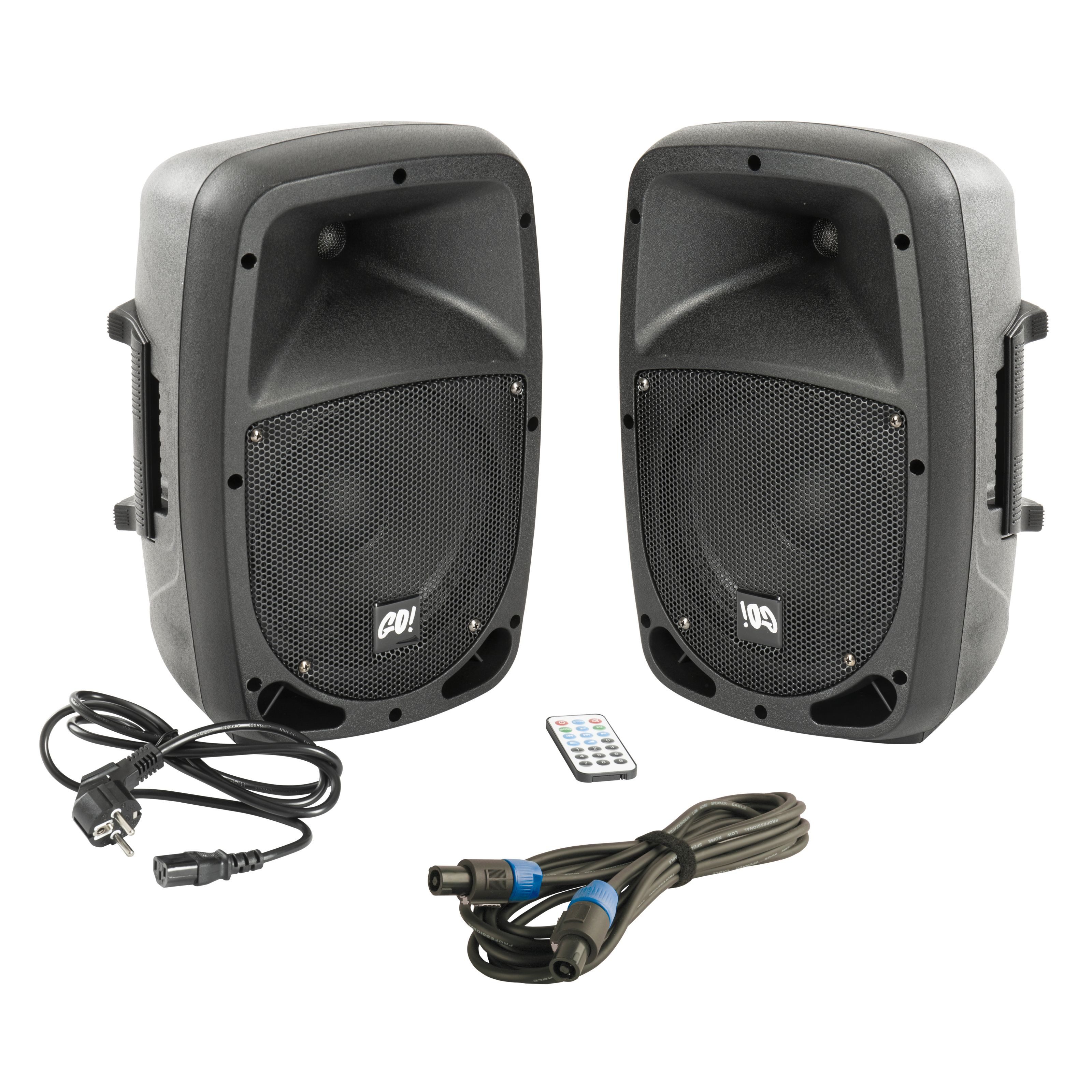 MUSIC STORE Lautsprechersystem (Aktiver Passiver Lautsprecher, 60W RMS, Bluetooth)