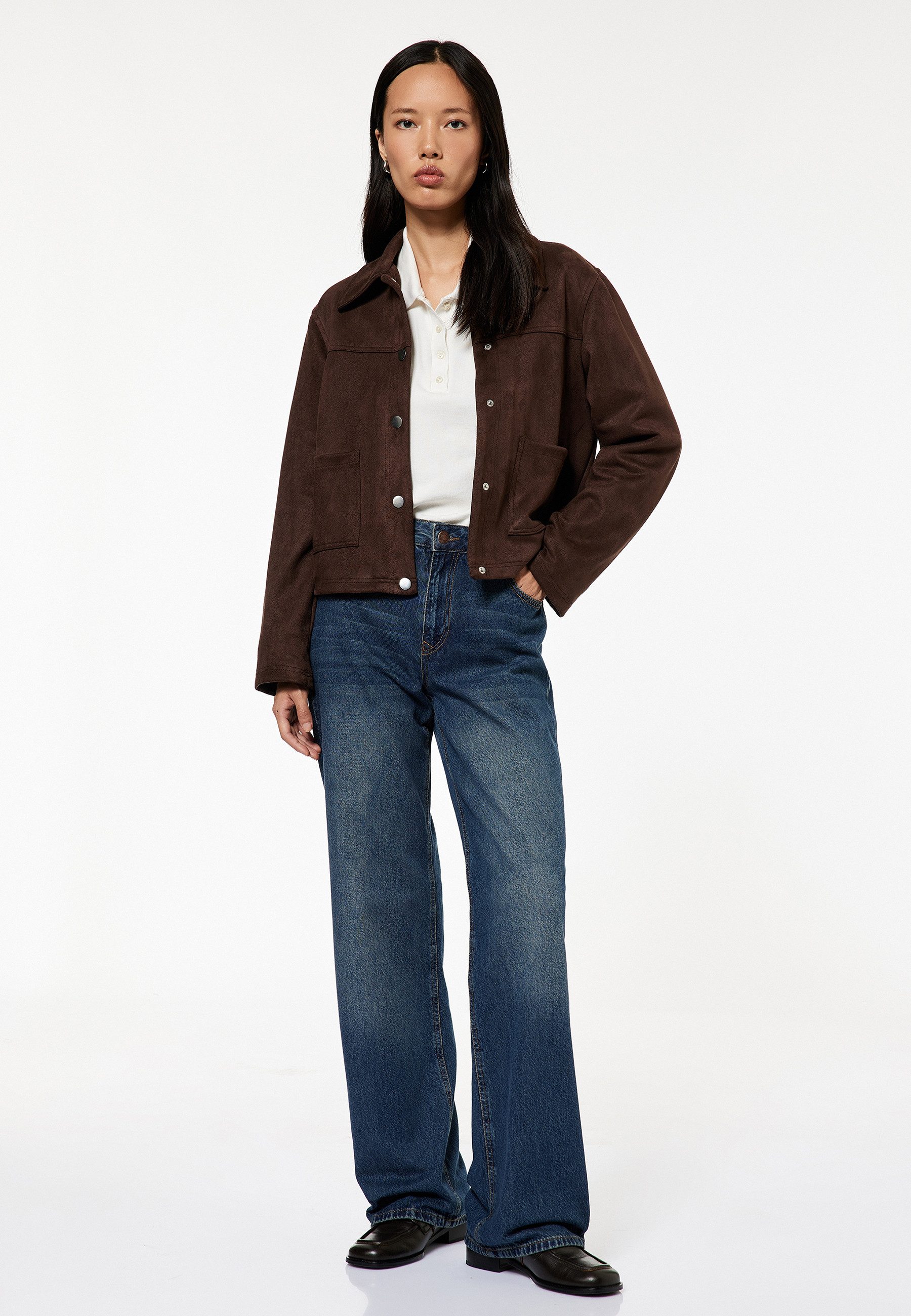 Koton Relax-fit-Jeans Koton Baumwoll-Straight-Fit-Jeans
