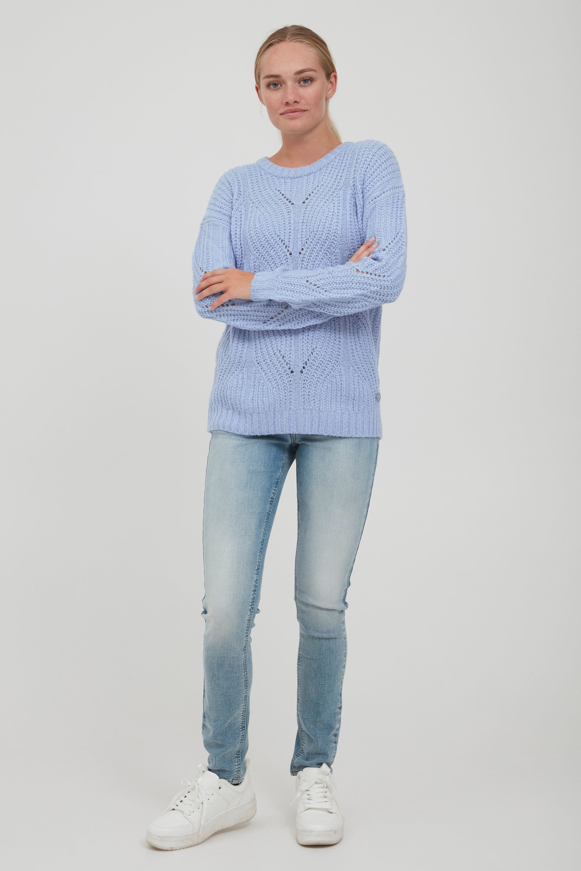 OXMO Strickpullover OXChiara Pullover in Fein-Strick günstig online kaufen