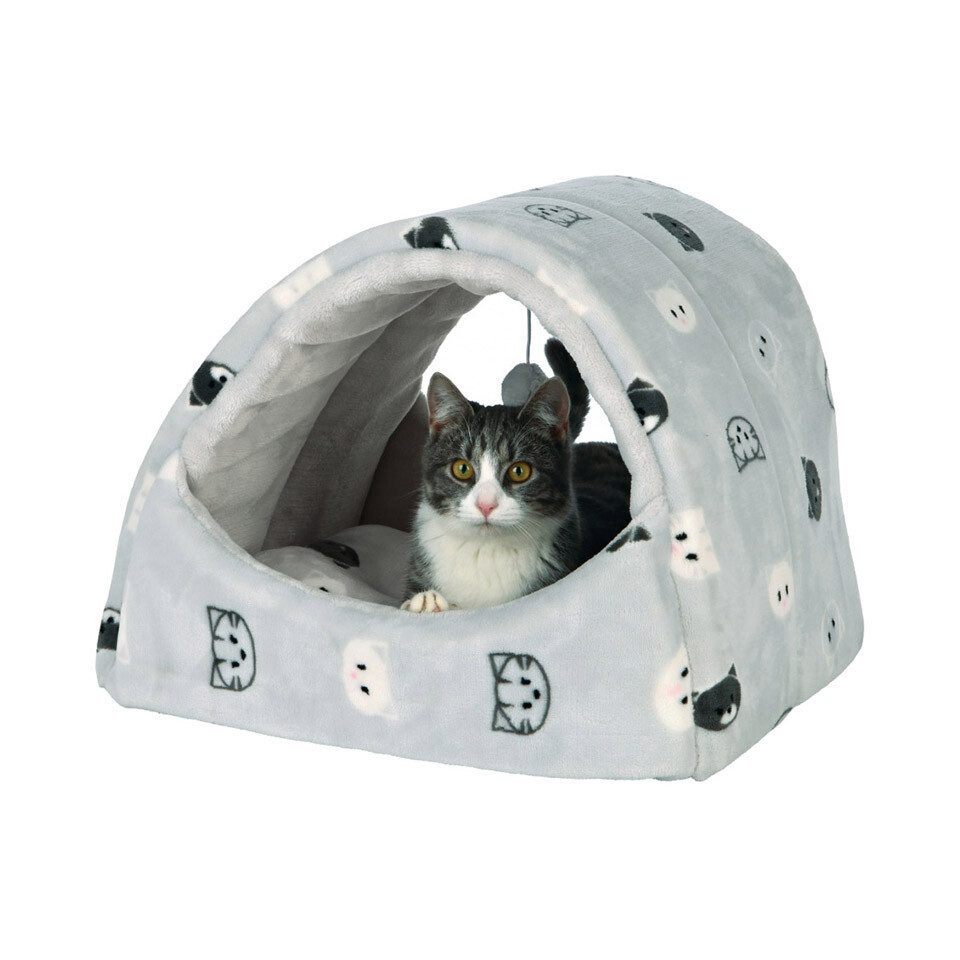 TRIXIE Schlafhöhle Kuschelhöhle Mimi grau