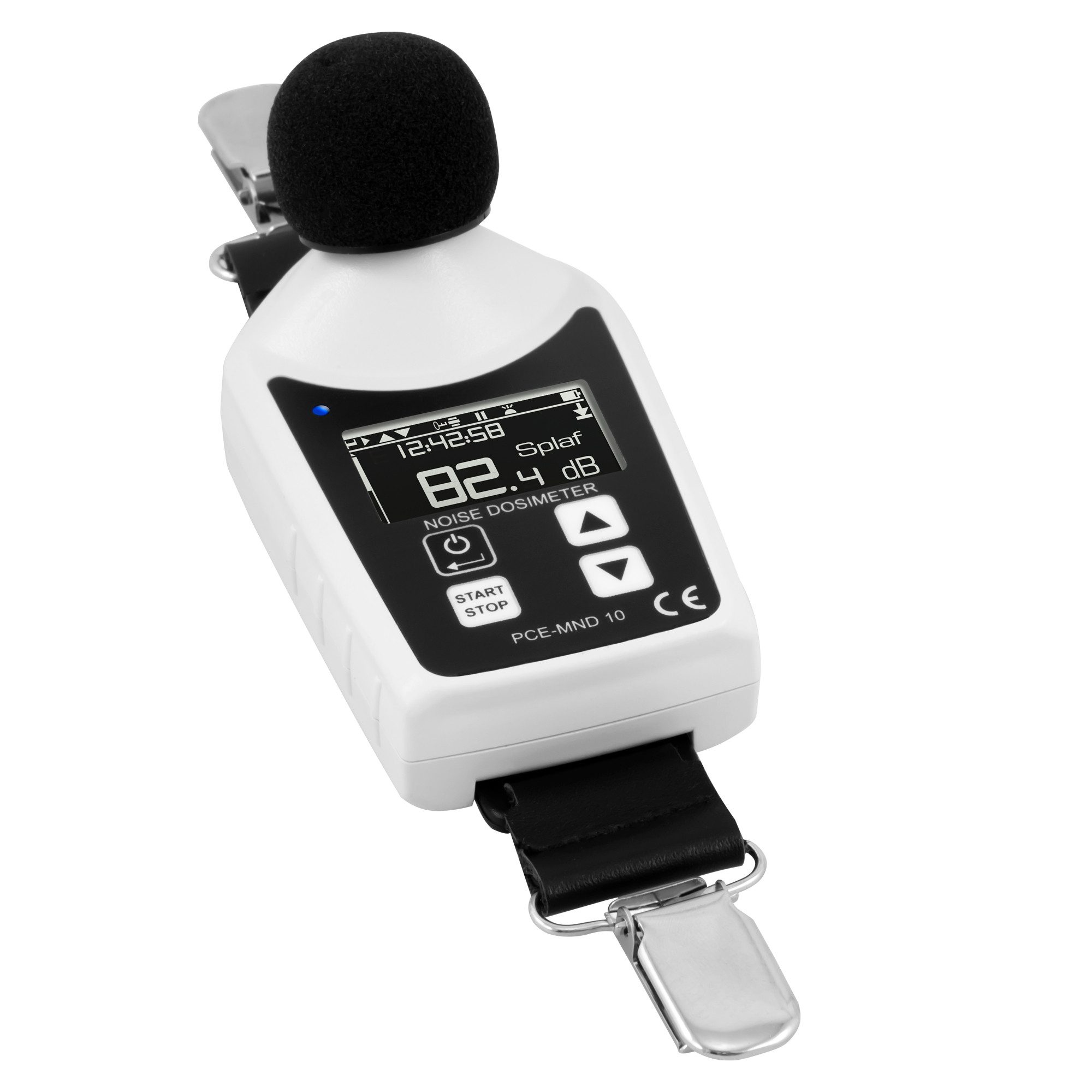 Schallpegelmessgerät Schallpegel-Dosimeter MND 10 Arbeitsschutzmesstechnik70-40 dB (A,C)