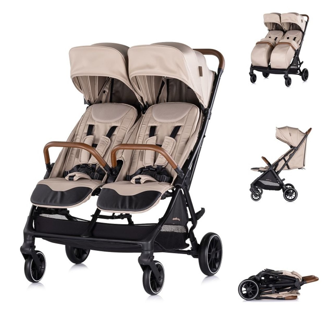 Geschwisterwagen Zwillingskinderwagen Twinity