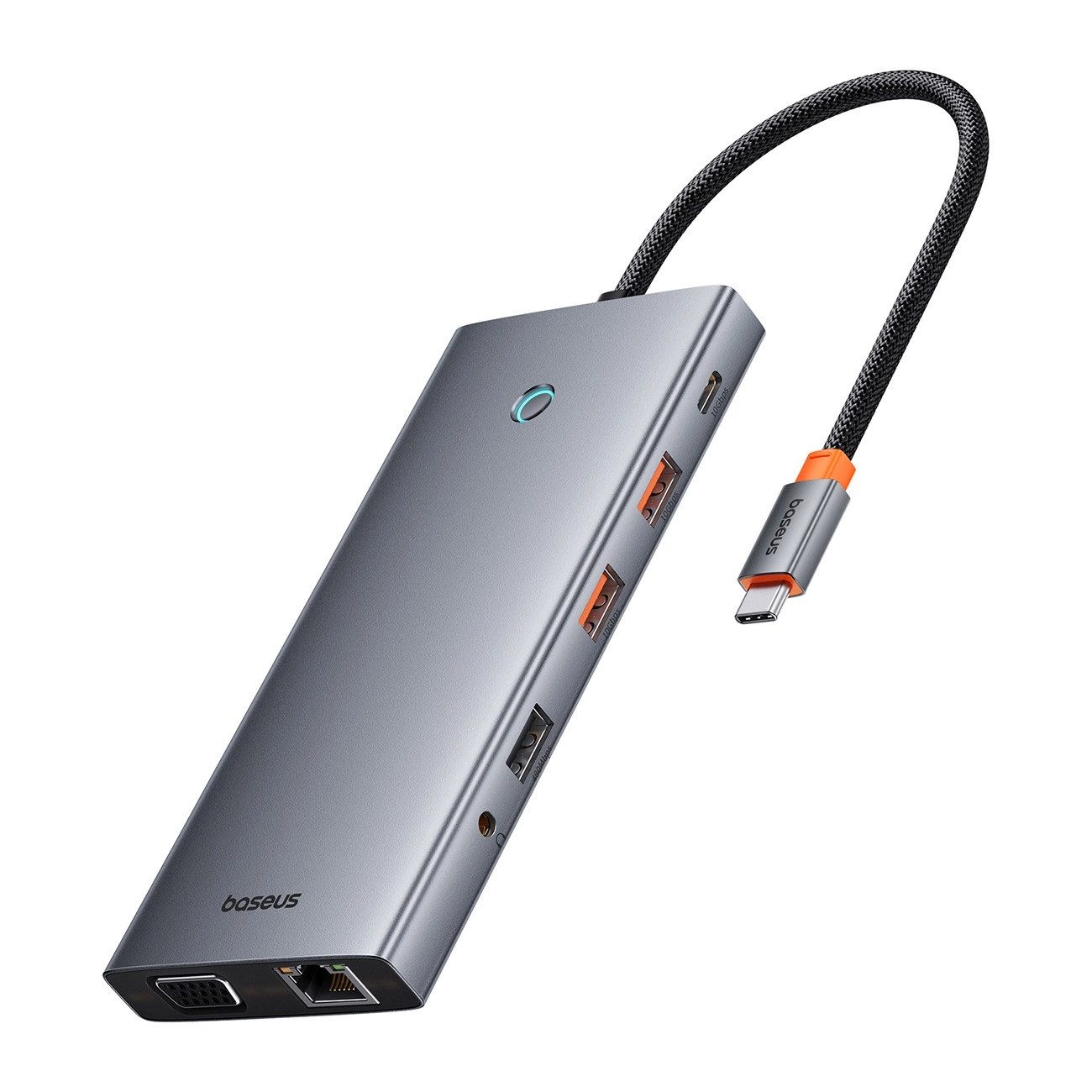 HUB Baseus PortalJoy Series 13in1 USB-C – 2x HDMI / DP / VGA usw. USB-Adapter