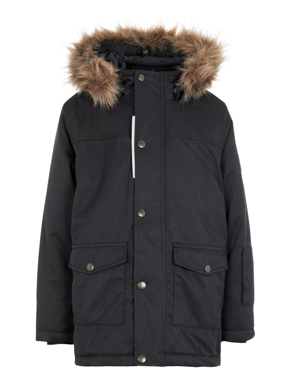 Name It Winterjacke Name It Jungen Winterjacke mit abnehmbarer Kapuze