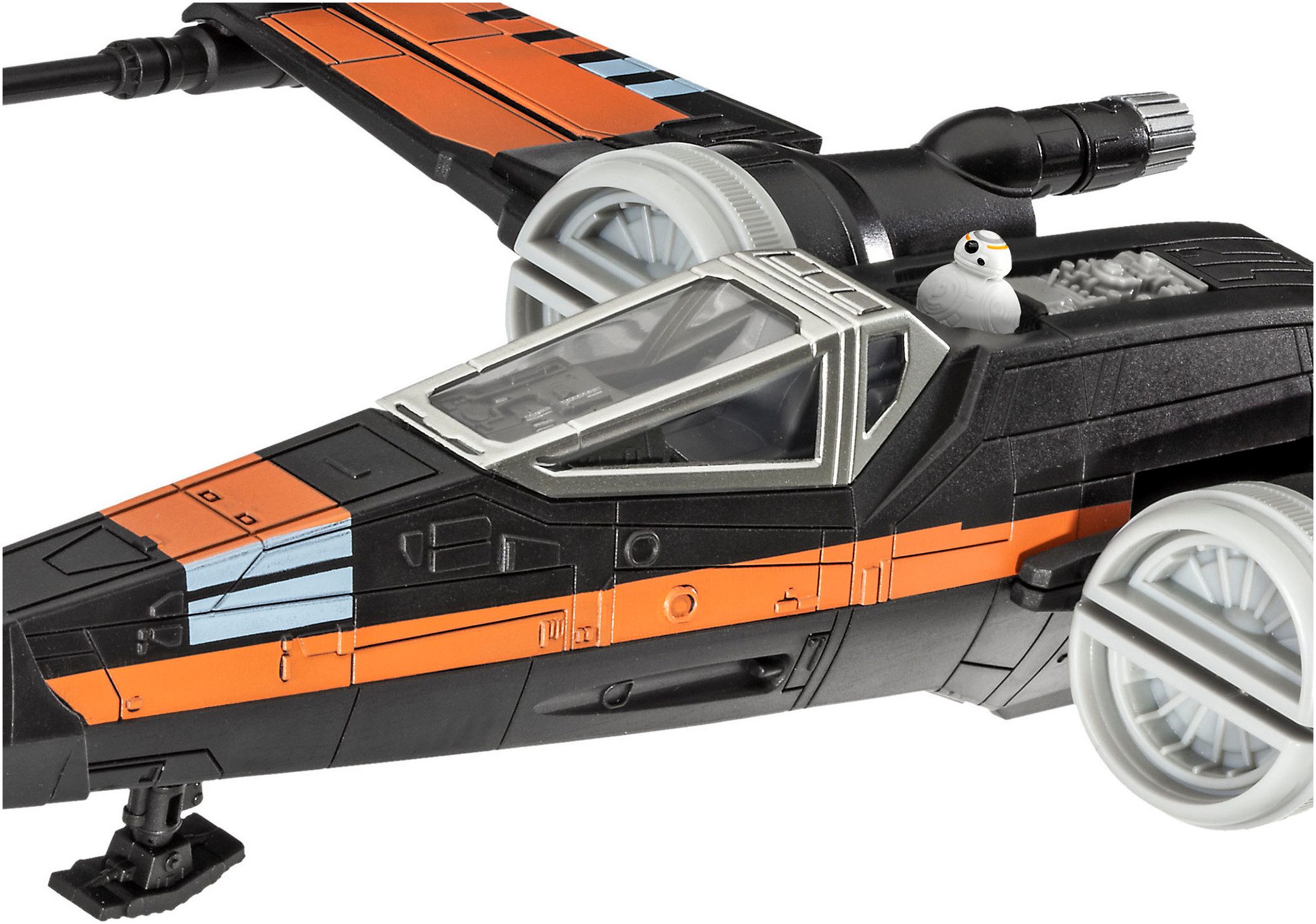 Revell® Modellbausatz Build&Play, Star Wars Poe's X-Wing Fighter, mit Sound