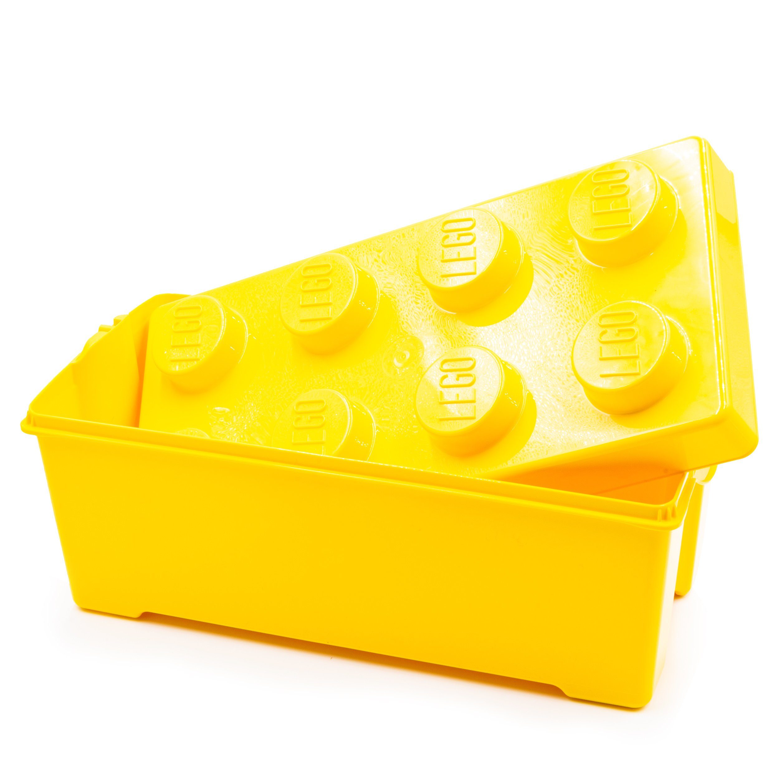 LEGO® Aufbewahrungsbox Original LEGO Aufbewahrungsbox (Gelb, günstig online kaufen