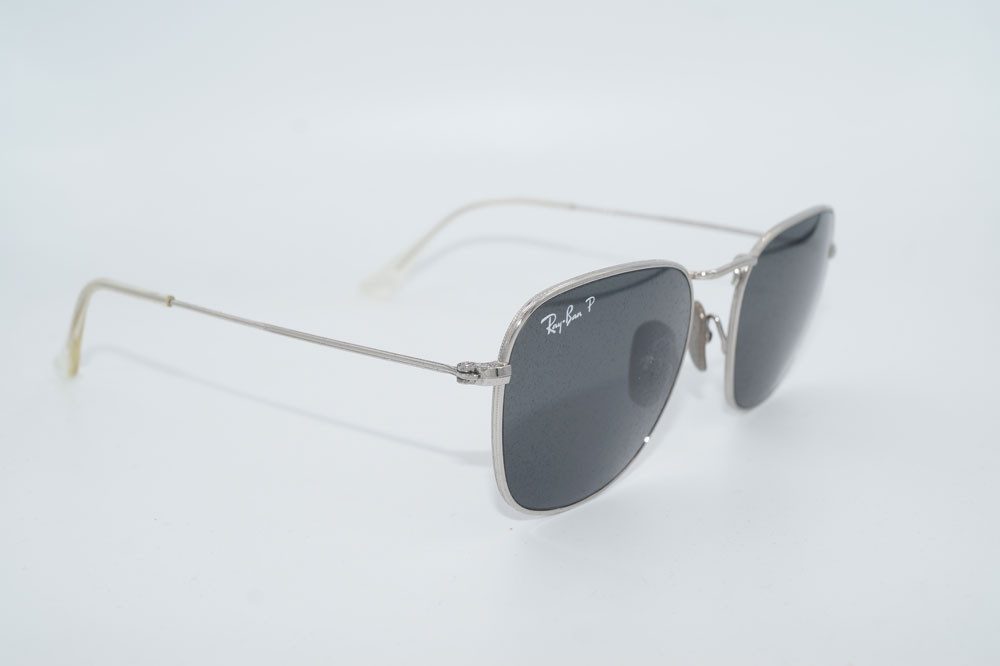 Ray-Ban Sonnenbrille RAY BAN Sonnenbrille Sunglasses RB 8157 920948 Titanium Polarized