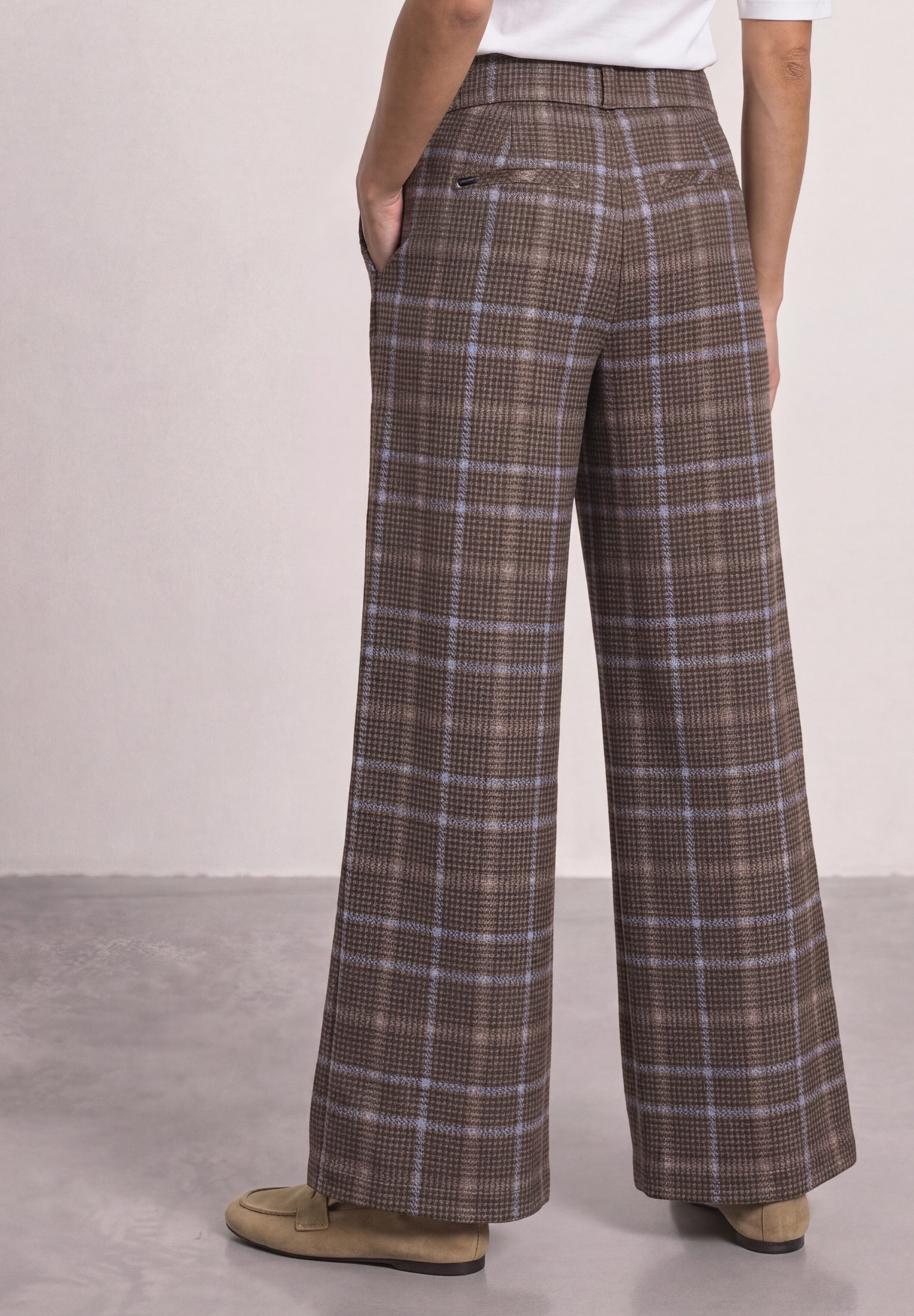 STREET ONE Stoffhose mit Wide Legs