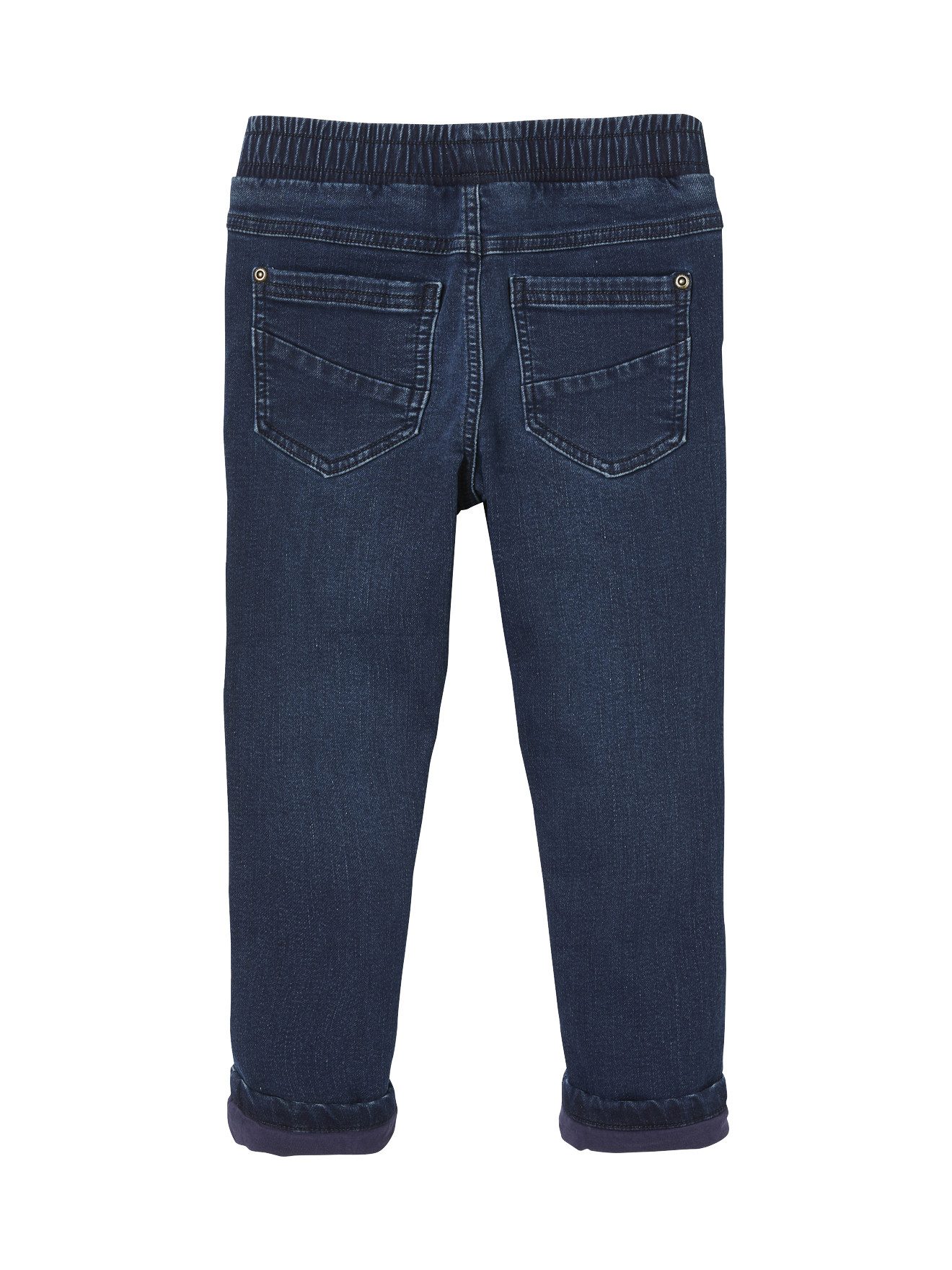 vertbaudet Bequeme Jeans Gefütterte Jungen Jeans, Straight-Fit – Bild 3 von 5