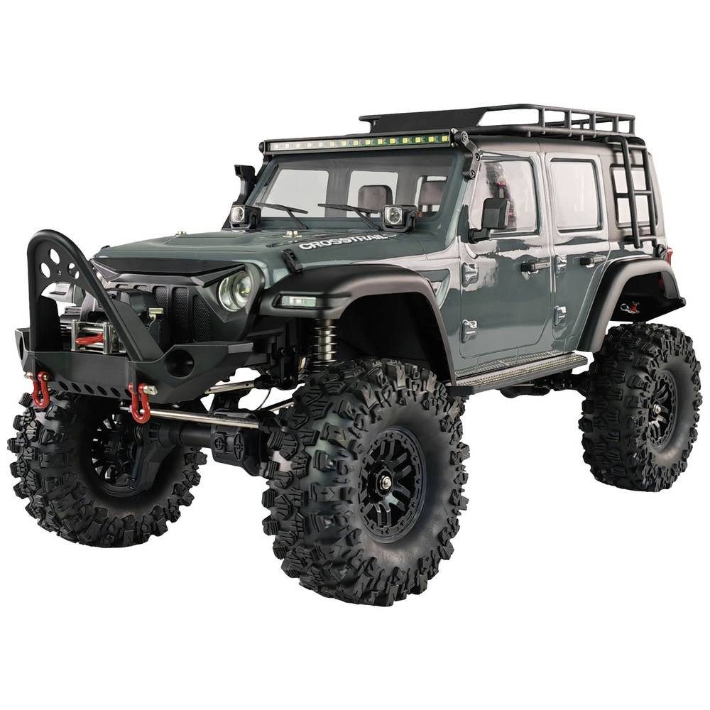 Amewi RC-Auto Crawler 4WD 1:10 ARTR hell CT10 Chassis mit Seilwinde 22655