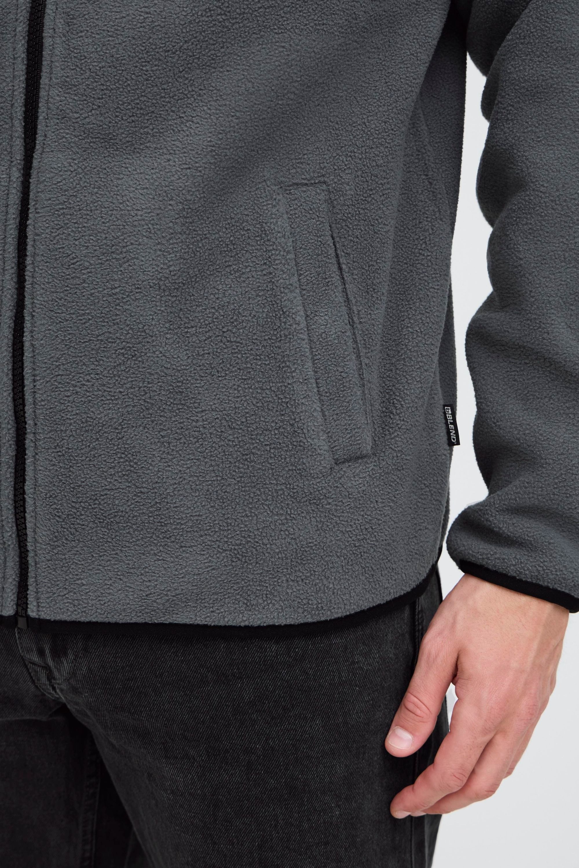 Blend Cardigan BHFlorix Gemütliche Fleecejacke mit Taschen